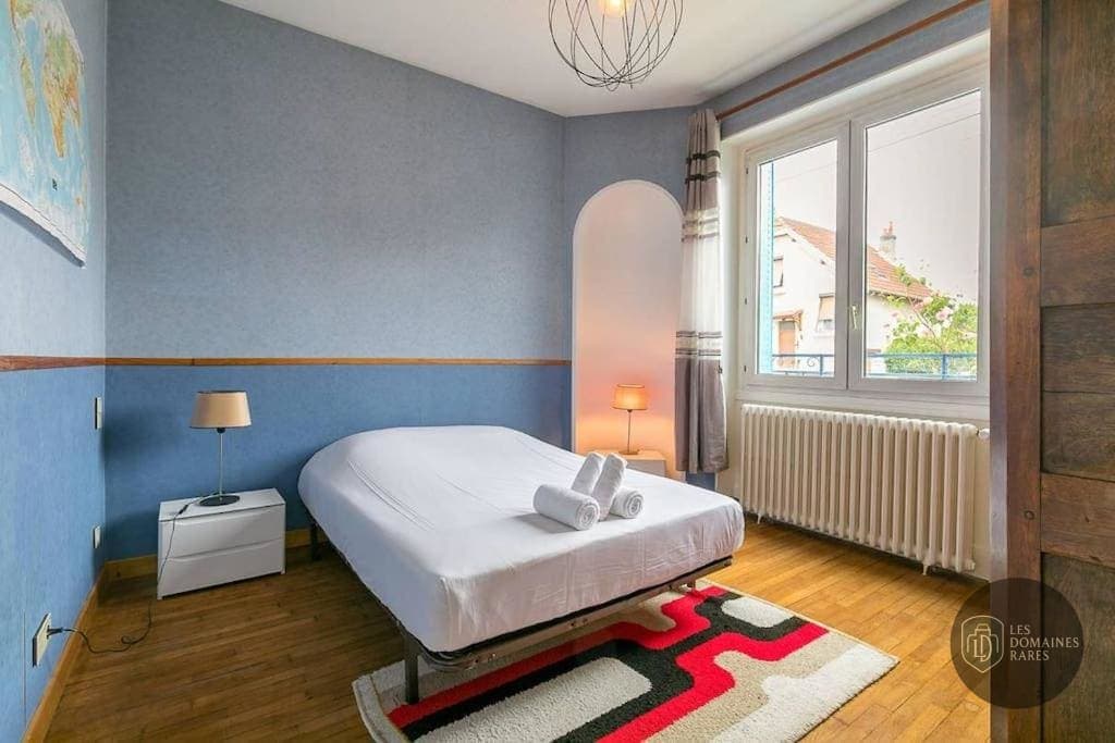 Chambre de l'hôtel Le Montrachet en Bourgogne-Franche-Comté - séminaire côte-d'or