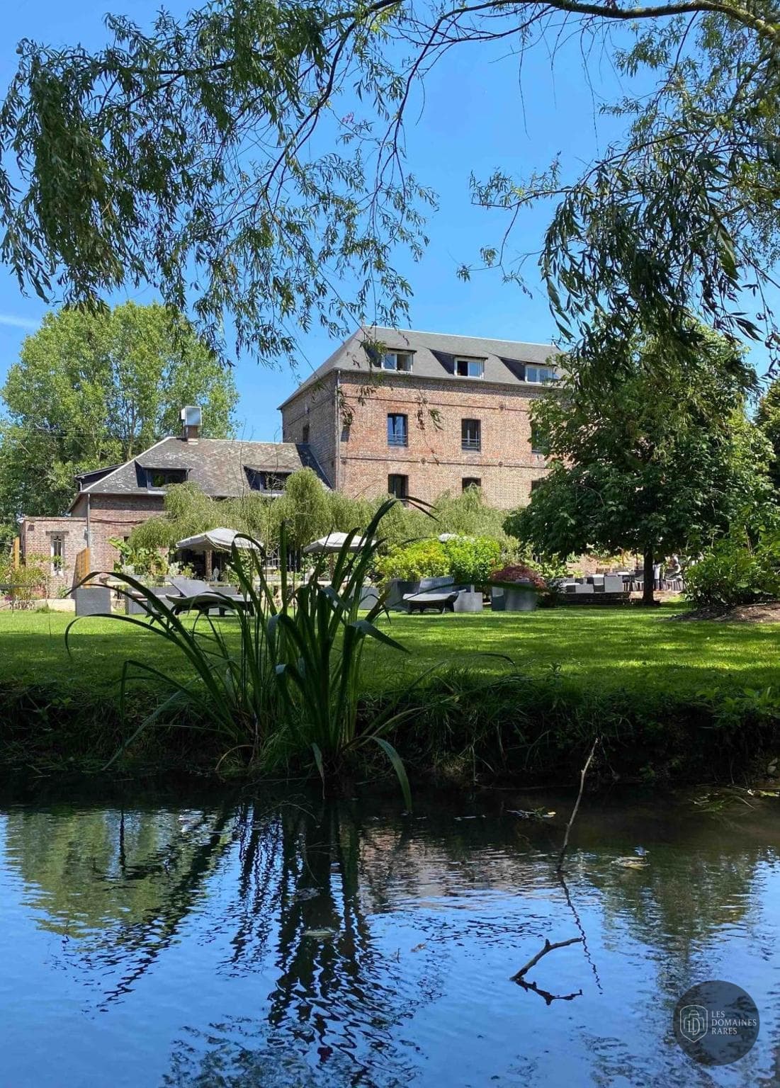 Vue du moulin Le Moulin Fouret en Normandie