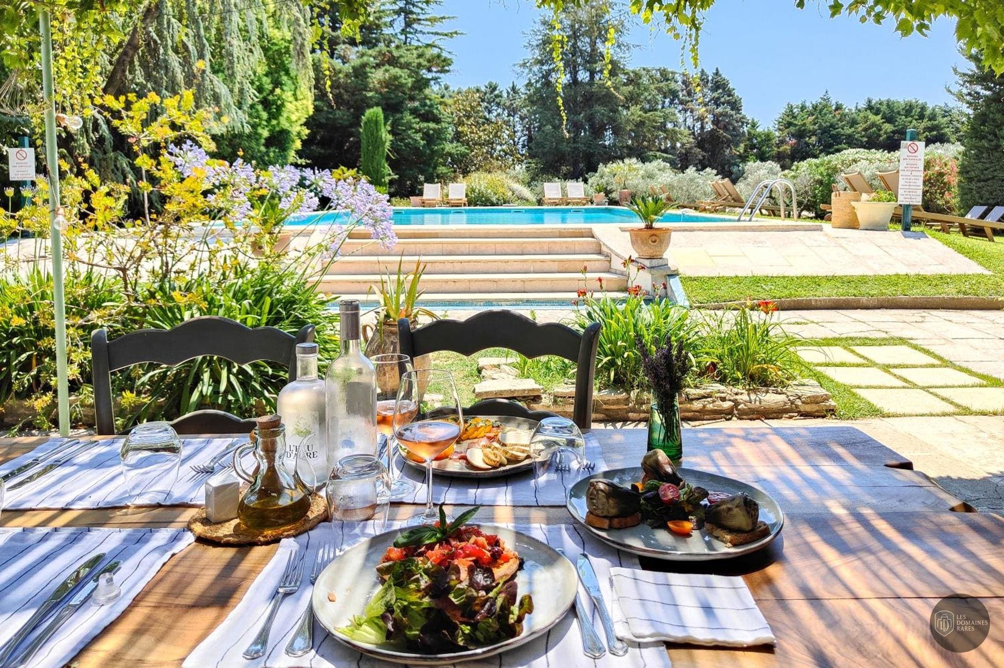 Restaurant de l'hôtel Le Moulin d'Aure à Graveson en Provence-Alpes-Côte d'Azur