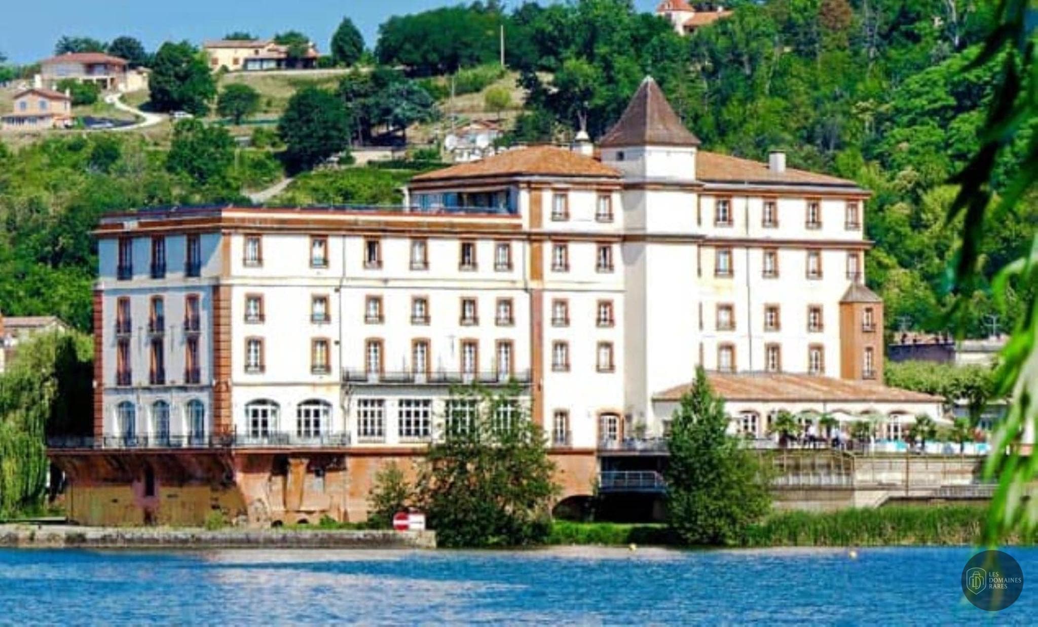 Vue de l'hôtel Le Moulin de Moissac à Moissac en Occitanie