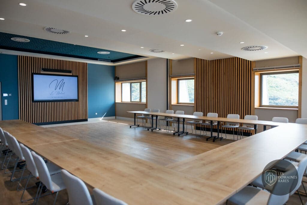 Salle de réunion 1 du moulin Le Moulinet en Normandie
