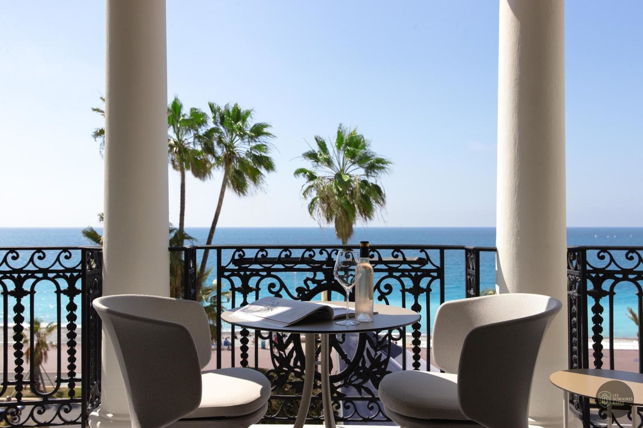 Vue extérieure de l'hôtel Le Negresco à Nice en Provence-Alpes-Côte d'Azur