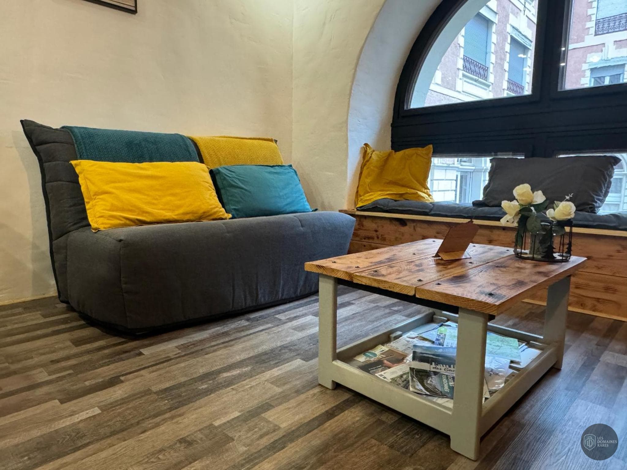 Espace intérieur du lieu Le Nichoir Coworking à Goderville en Normandie