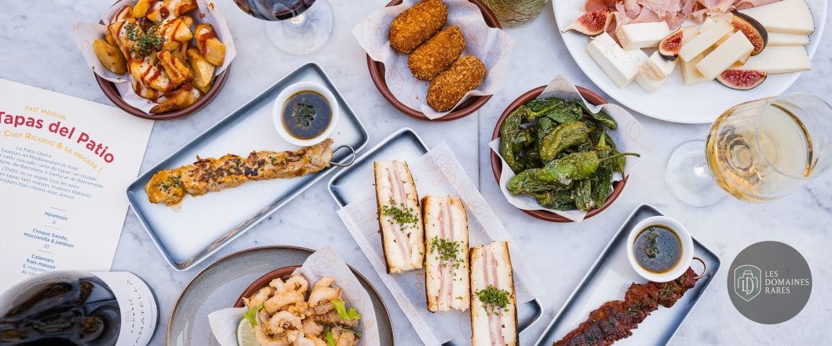 Variété de tapas