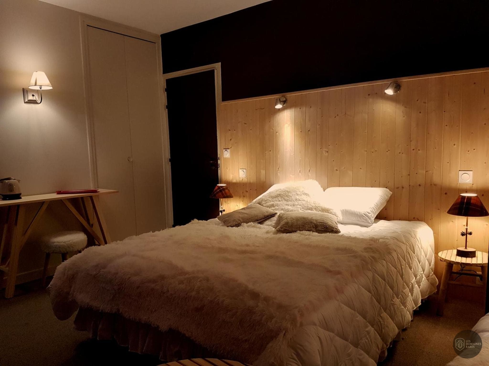 Chambre du lieu Le Pavillon à Serqueux en Normandie