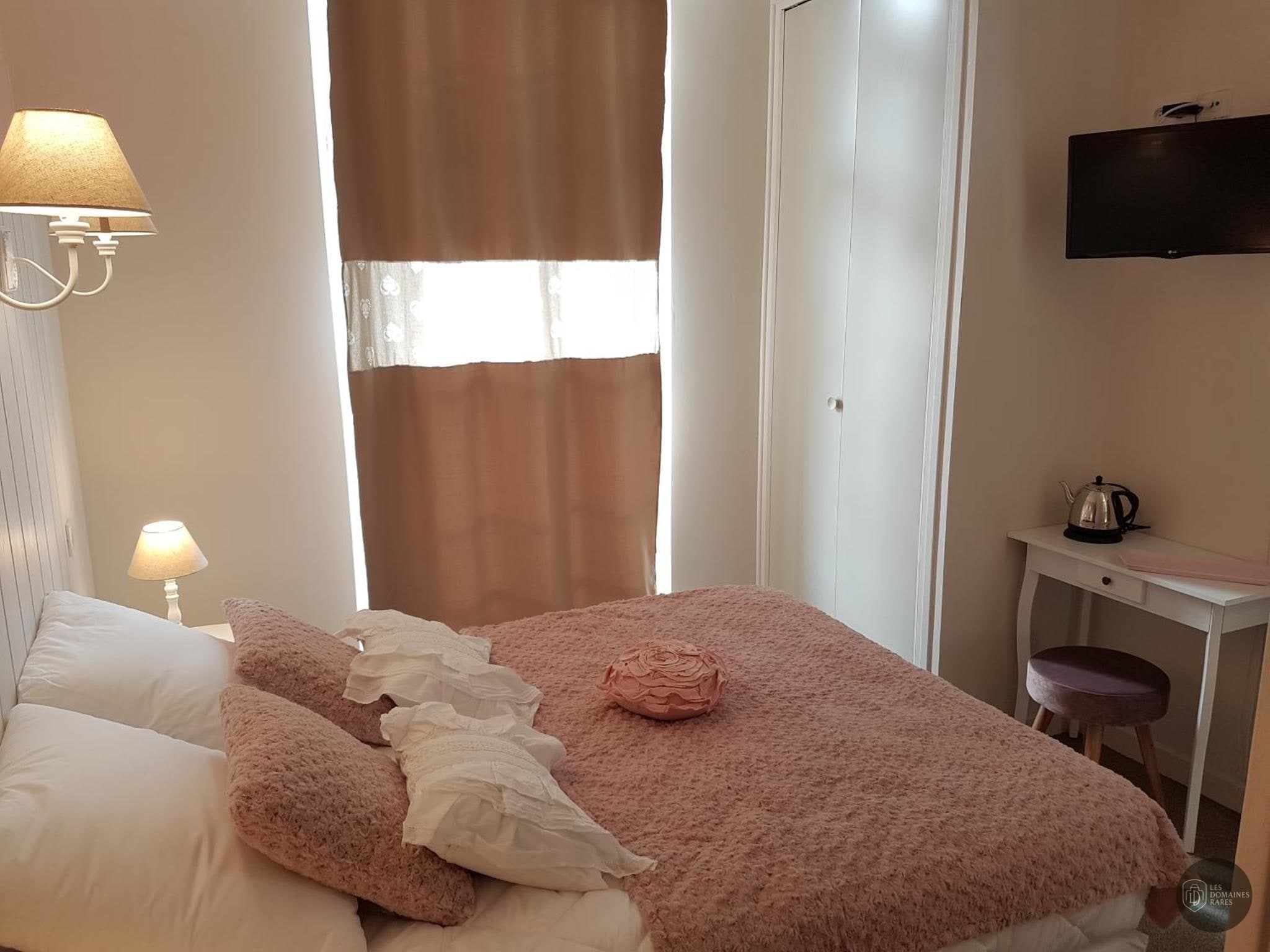 Chambre du lieu Le Pavillon à Serqueux en Normandie