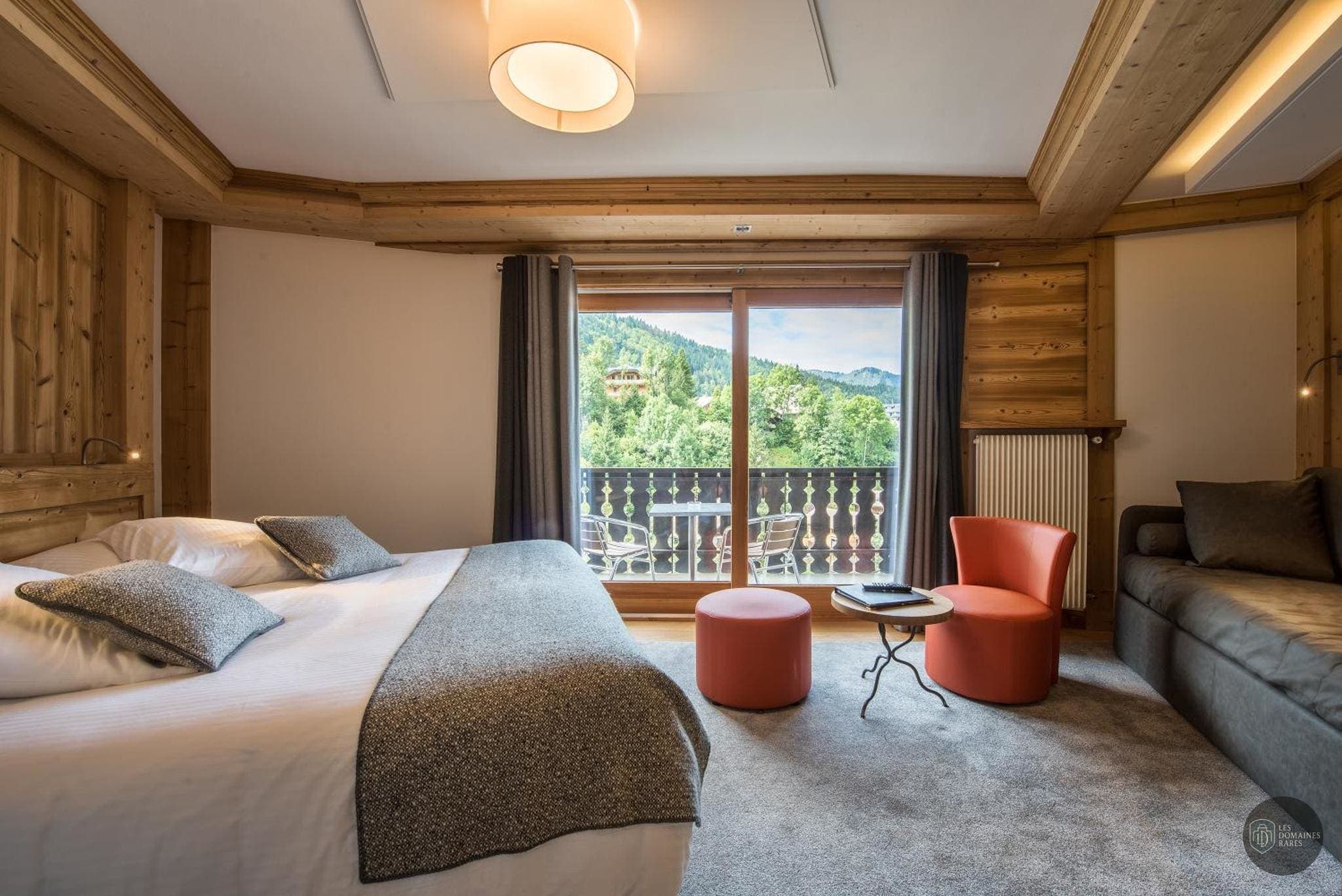 Chambre de l'hôtel Le Petit Dru à Morzine en Auvergne-Rhône-Alpes - séminaire morzine, france