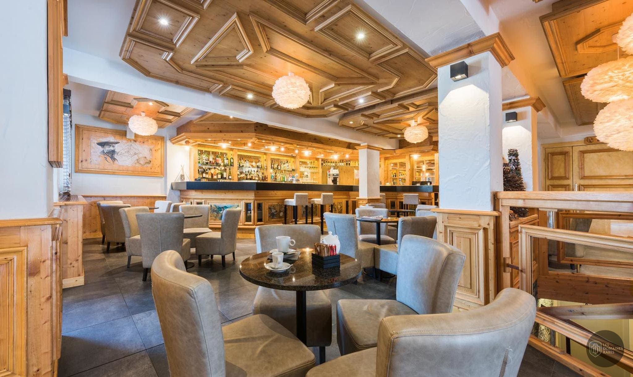 Espace intérieur de l'hôtel Le Petit Dru à Morzine en Auvergne-Rhône-Alpes