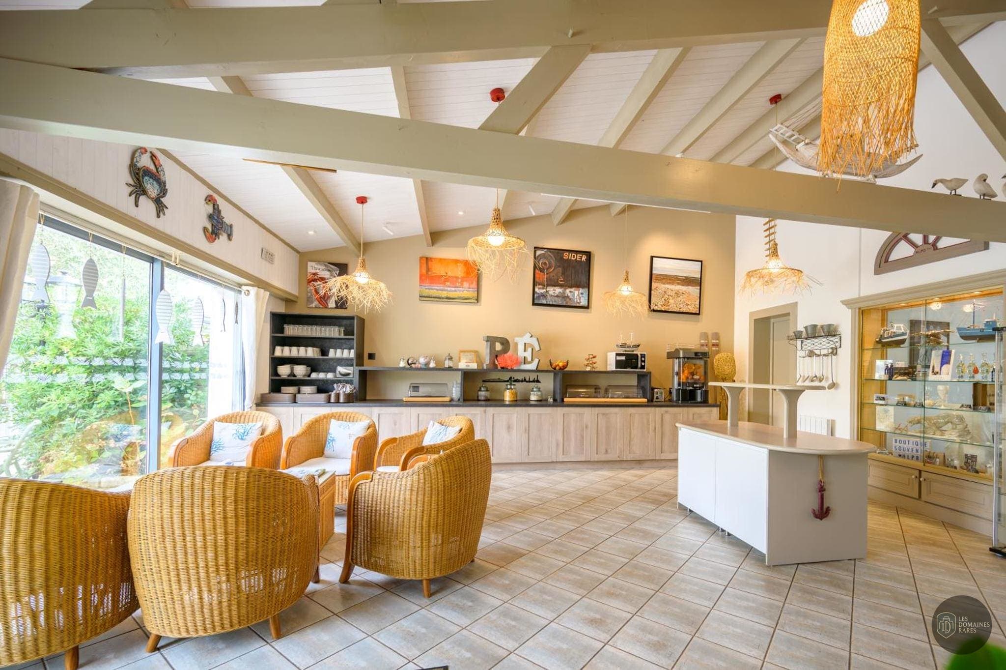 Restaurant du lieu Le Peu Breton en Nouvelle-Aquitaine - séminaire sainte-marie-de-ré, france