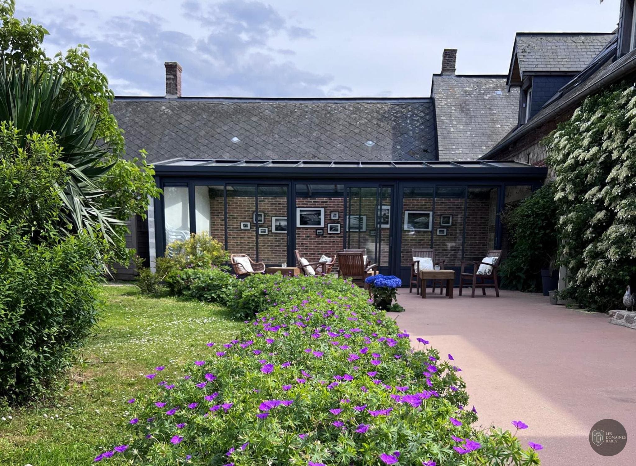 Vue extérieure du lieu Le Pré Marin en Normandie