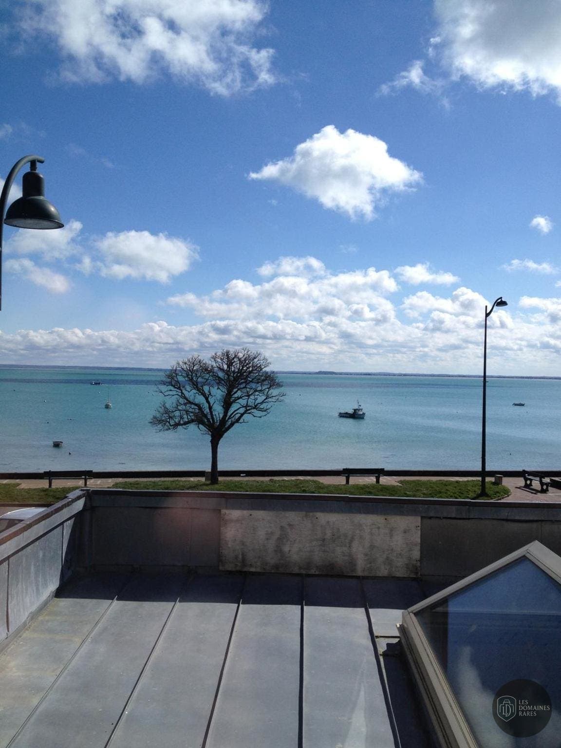 Vue extérieure du lieu Le Querrien à Cancale en Bretagne