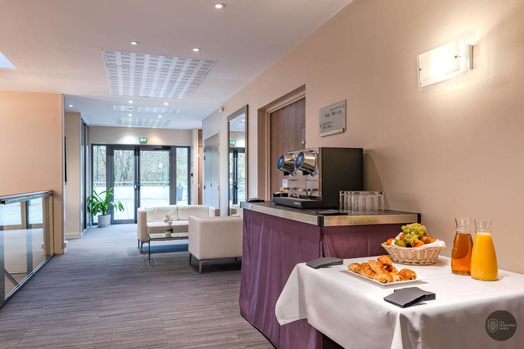 Vue du relais Le Relais de La Malmaison en Île-de-France