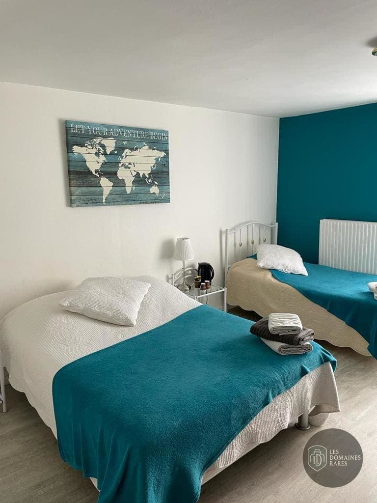 Chambre du relais Le Relais de Malvoisine en Pays de la Loire