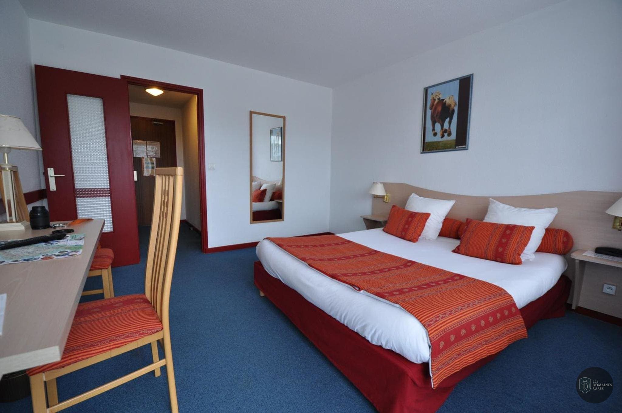 Chambre de l'hôtel Le Relais de la Vallée en Bourgogne-Franche-Comté