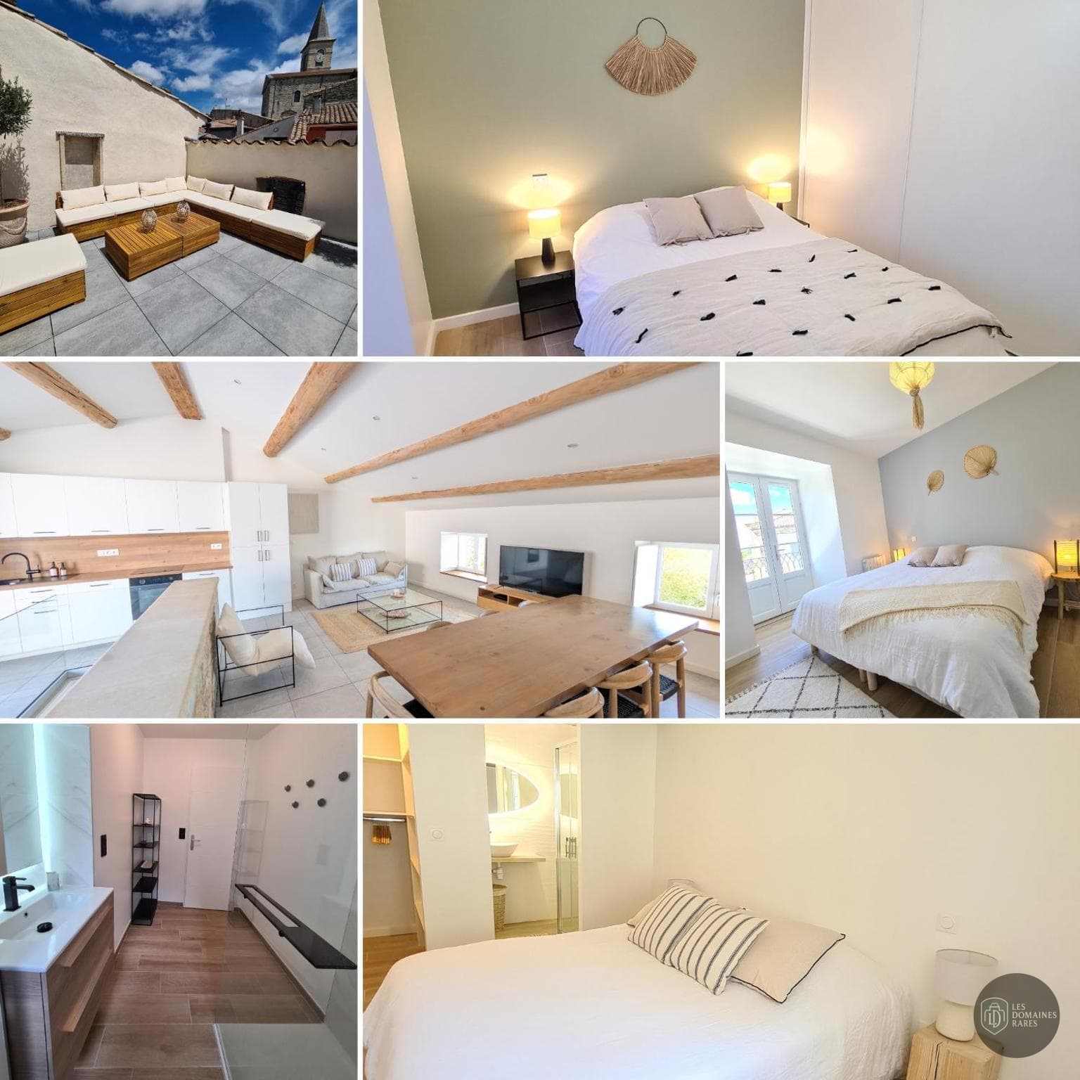 Chambre du lieu Le Rooftop en Île-de-France