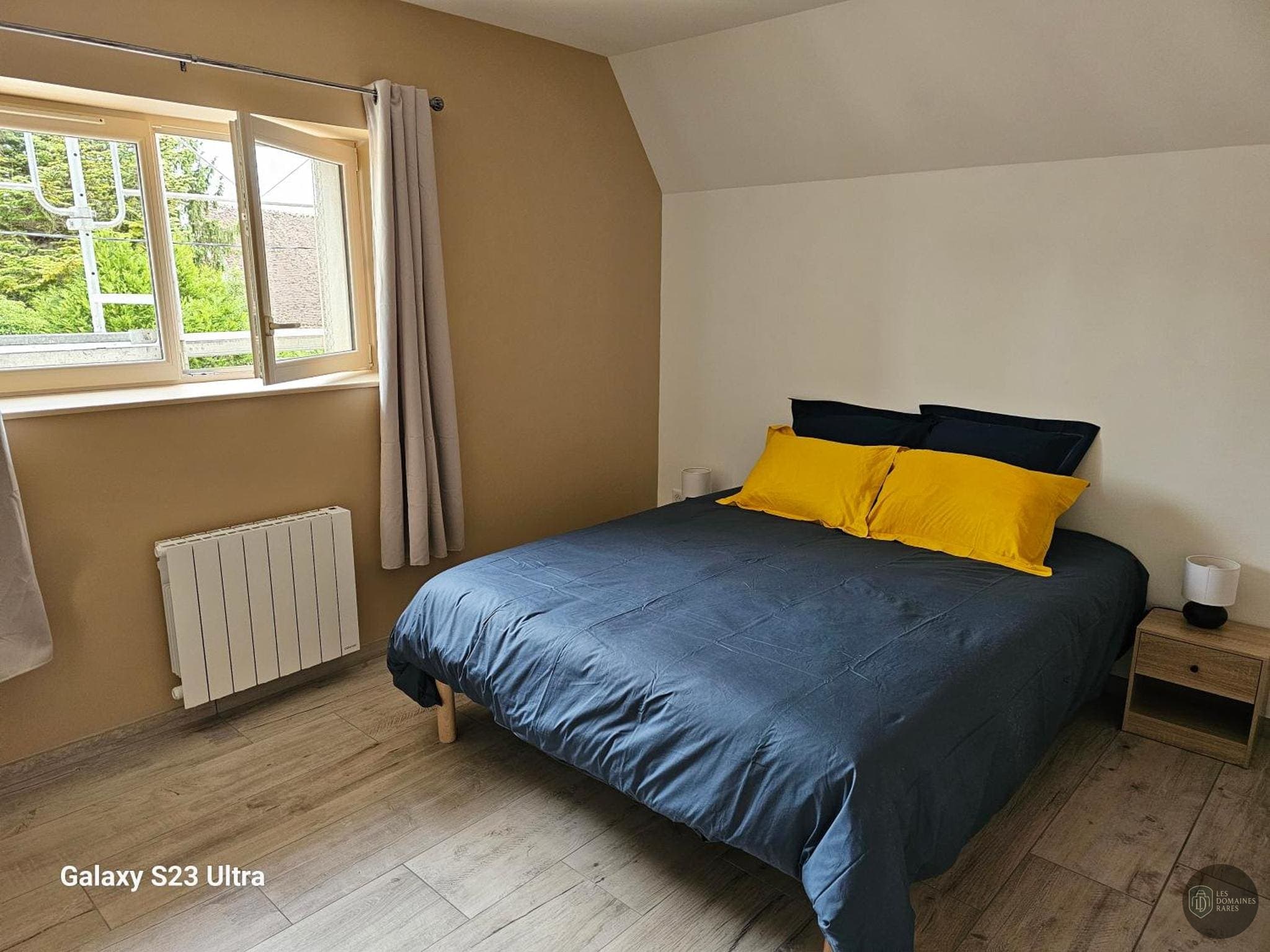 Chambre de l'hôtel Le Saint Vincent à Vourles en Auvergne-Rhône-Alpes