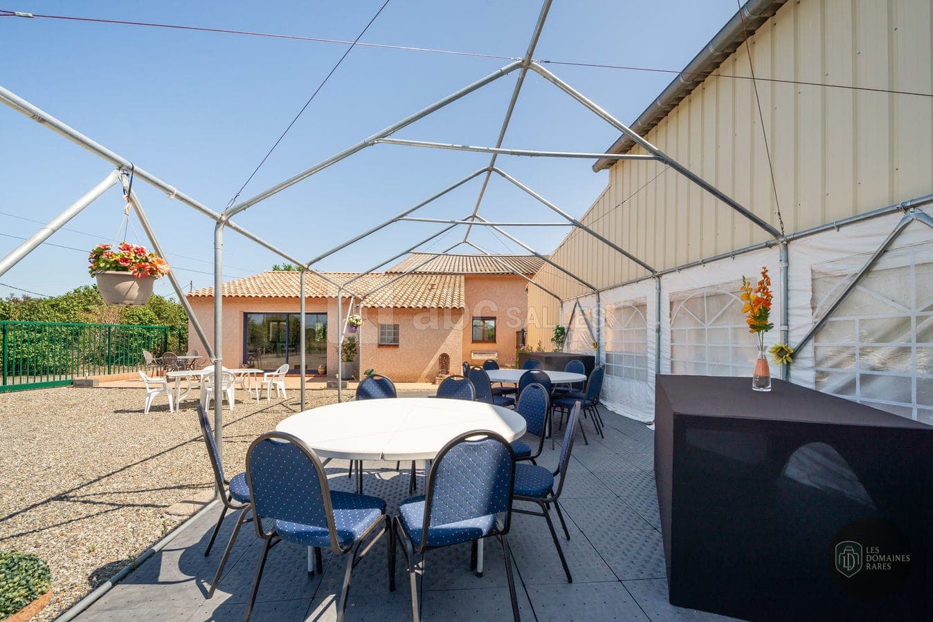 Vue extérieure du domaine Le Sarrou à Muret en Occitanie