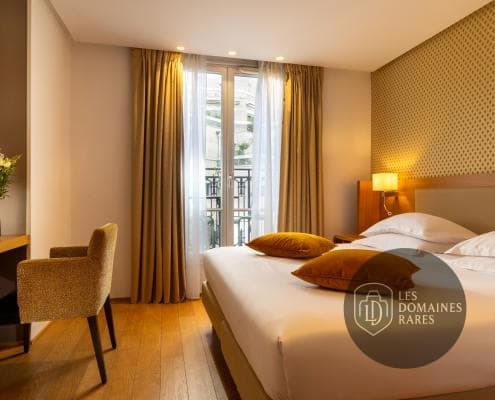 Chambre de l'hôtel Le Six à Paris en Île-de-France