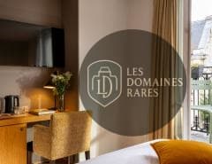 Chambre de l'hôtel Le Six à Paris en Île-de-France