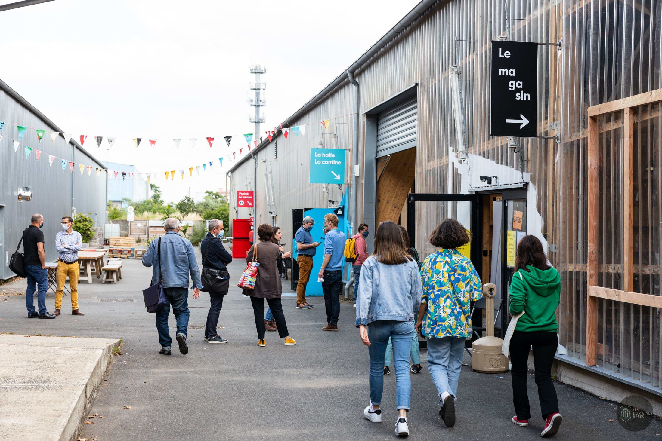 Vue extérieure du lieu Le Solilab à Nantes en Pays de la Loire