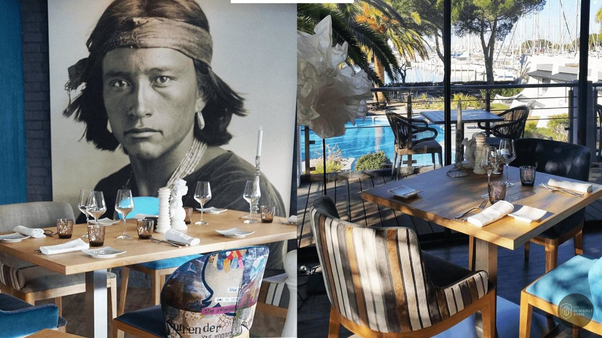 Restaurant de l'hôtel Le Spinaker à Le en Occitanie