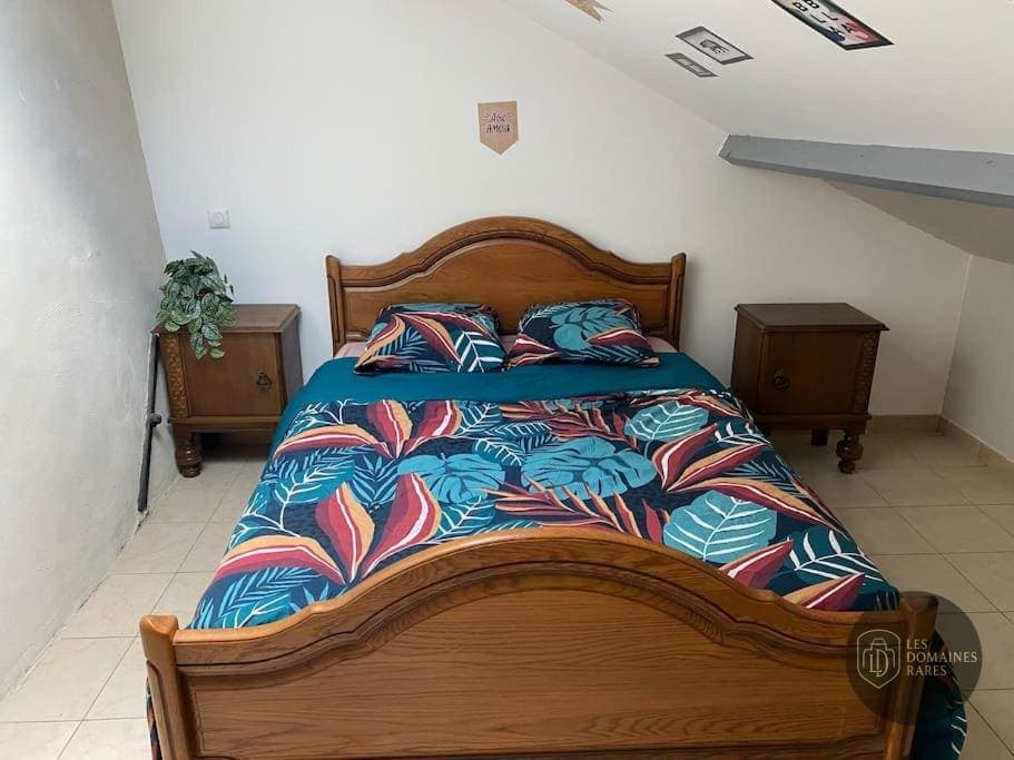 Chambre du lieu Le Tangram à Evreux en Normandie - séminaire évreux