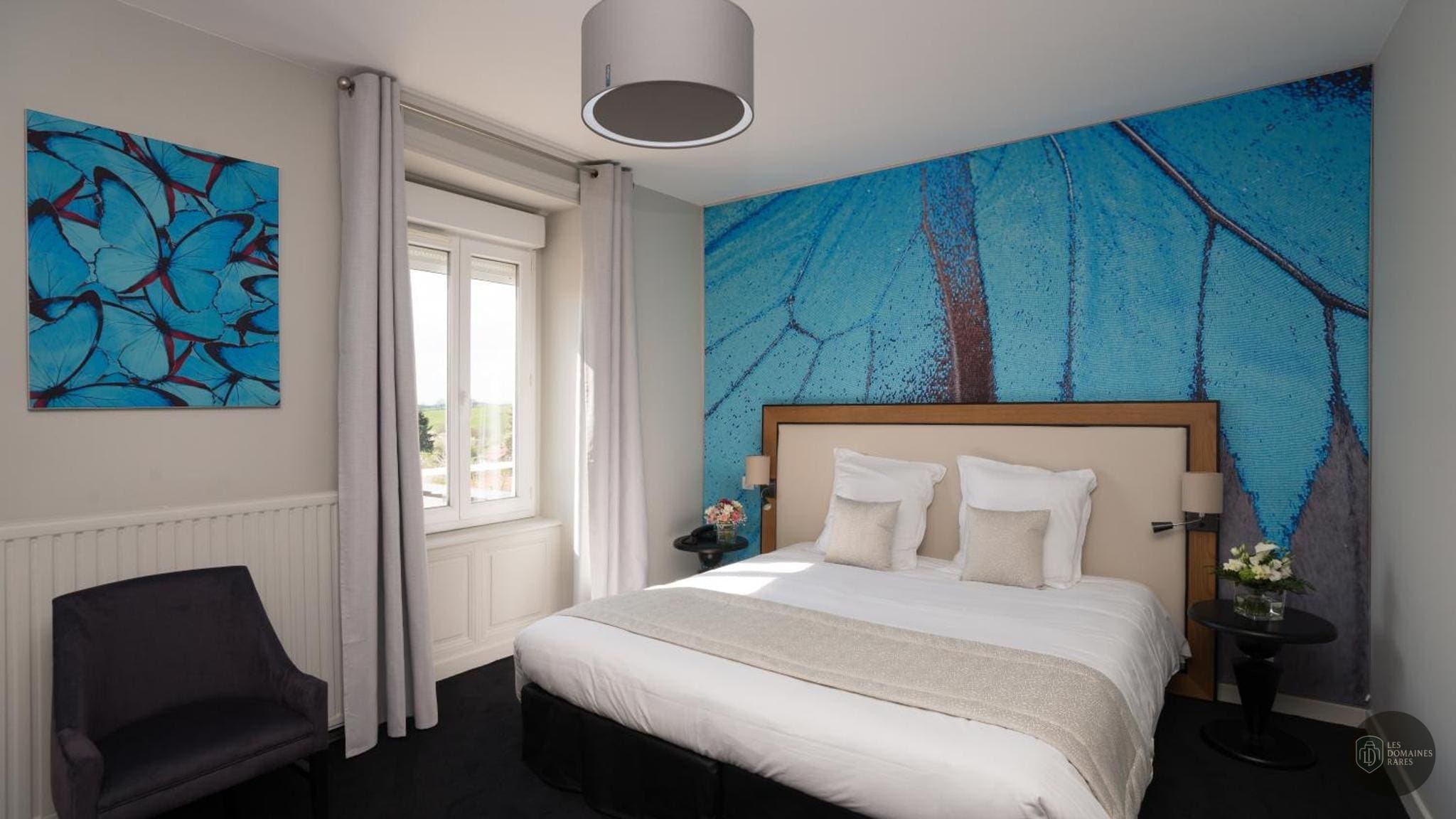 Chambre du lieu Le Tisseur des Saveurs à Panissières en Auvergne-Rhône-Alpes - séminaire loire (42)