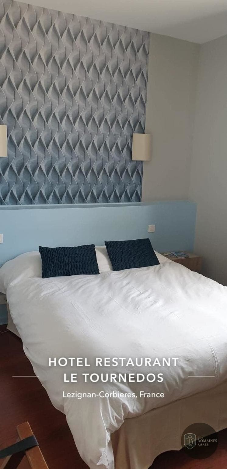 Chambre de l'hôtel Le Tournedos en Occitanie