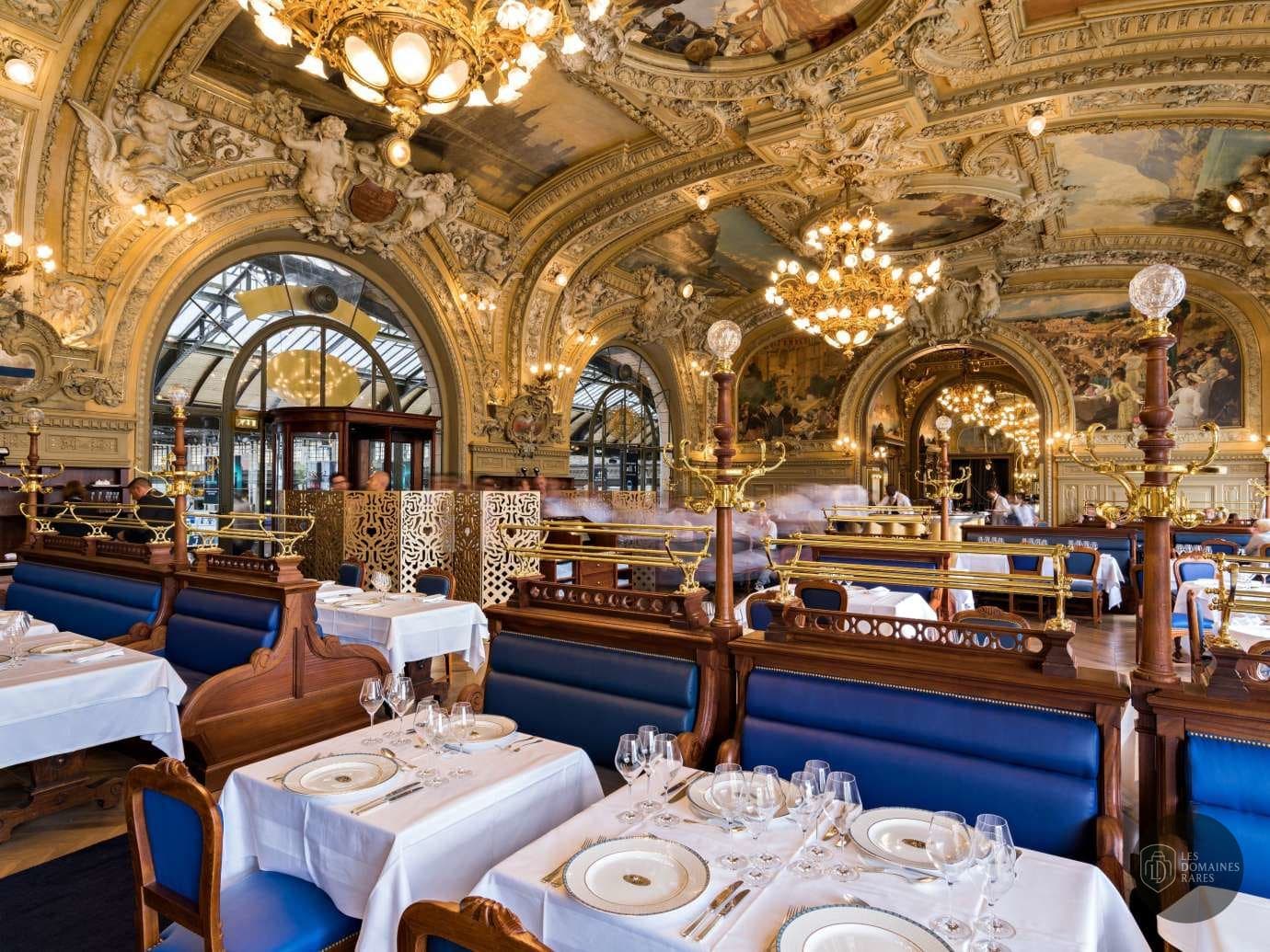 Restaurant de l'hôtel Le Train Bleu à Paris en Île-de-France