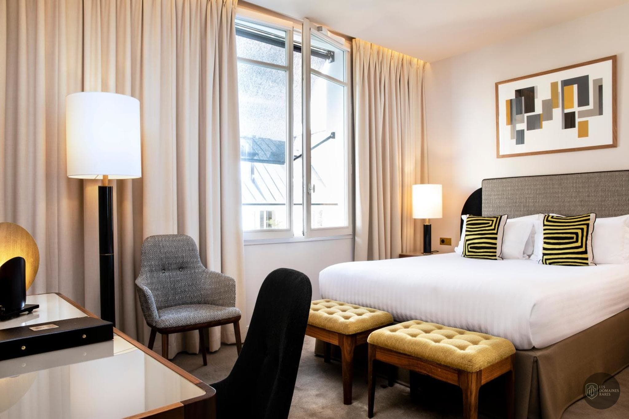 Chambre de l'hôtel Le Tsuba à Paris en Île-de-France