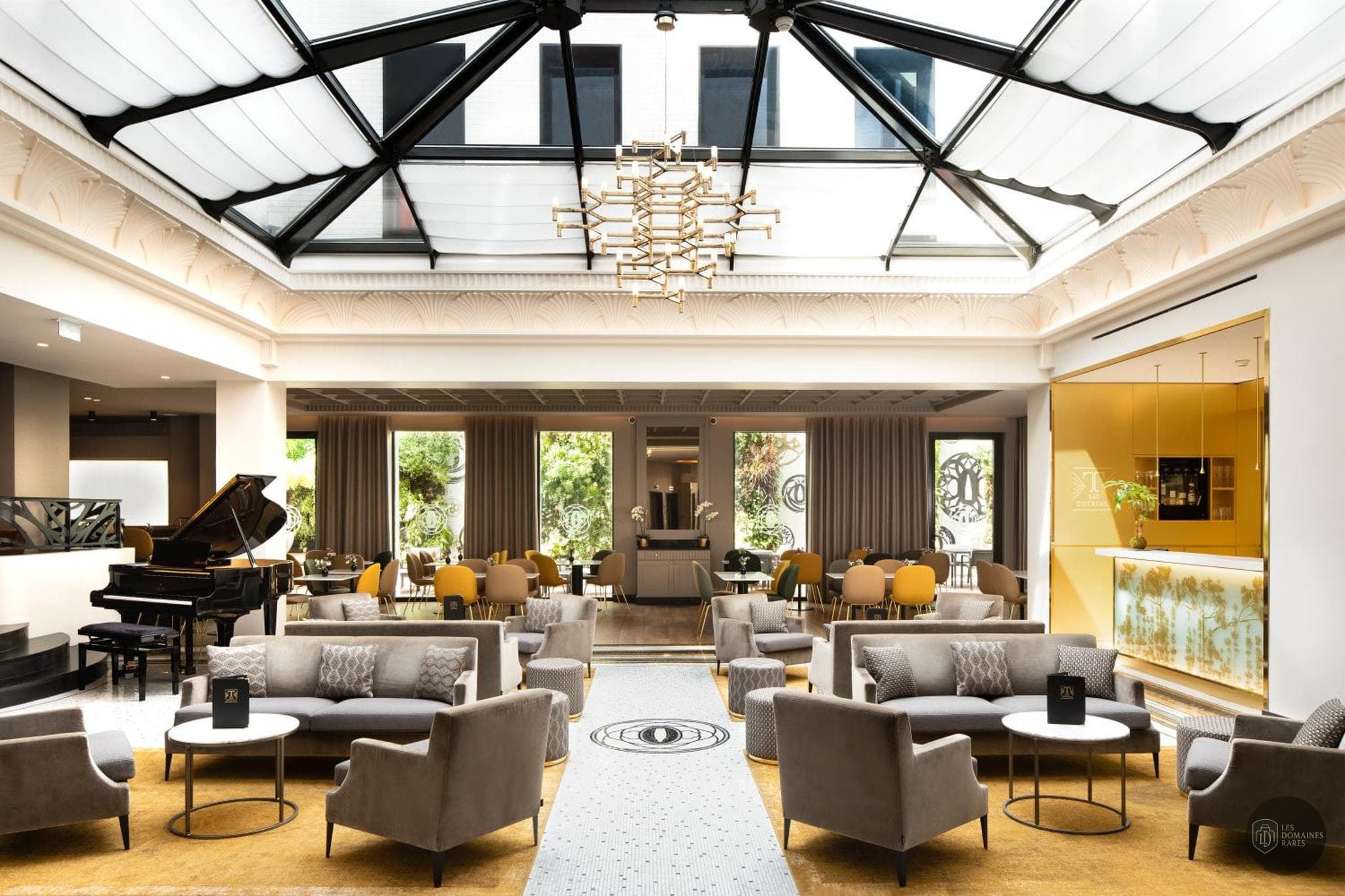 Espace intérieur de l'hôtel Le Tsuba à Paris en Île-de-France