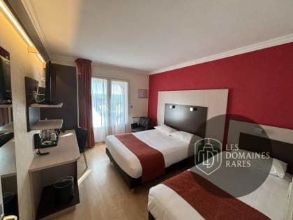 Chambre twin avec balcon