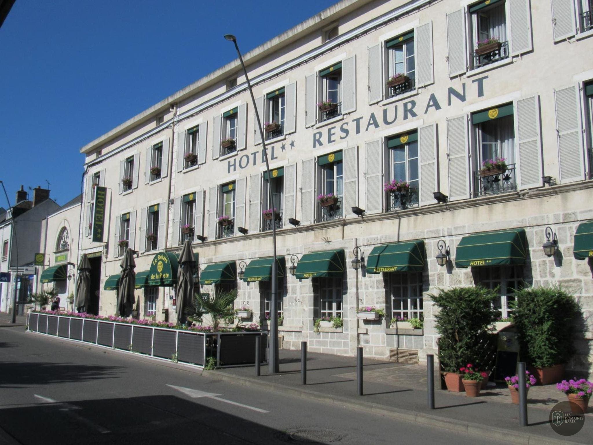 Vue du relais Le relais de la Poste à Pithiviers en Centre-Val de Loire