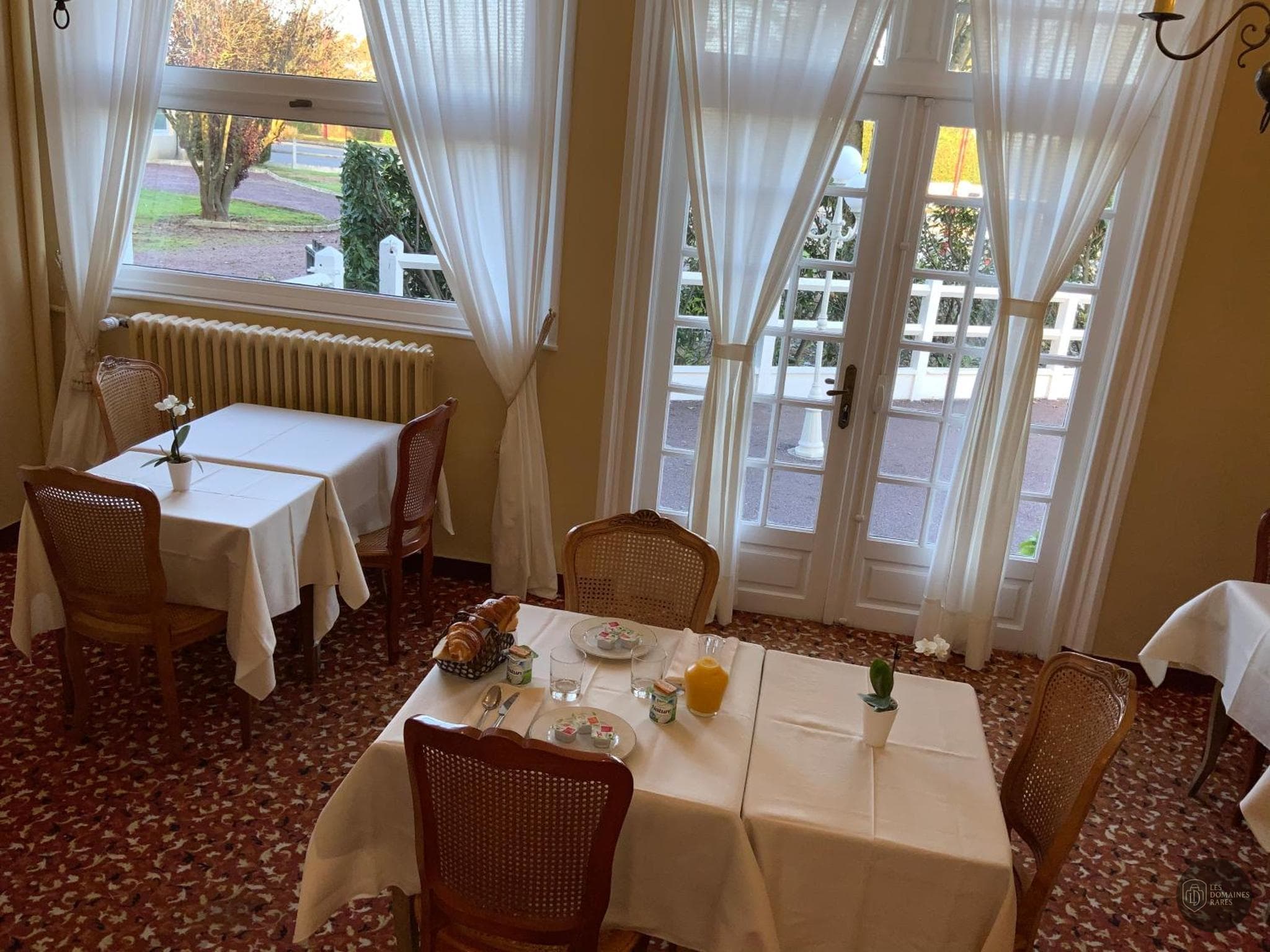 Restaurant de l'hôtel Les 3 Rois by YY en Normandie - séminaire villers-bocage