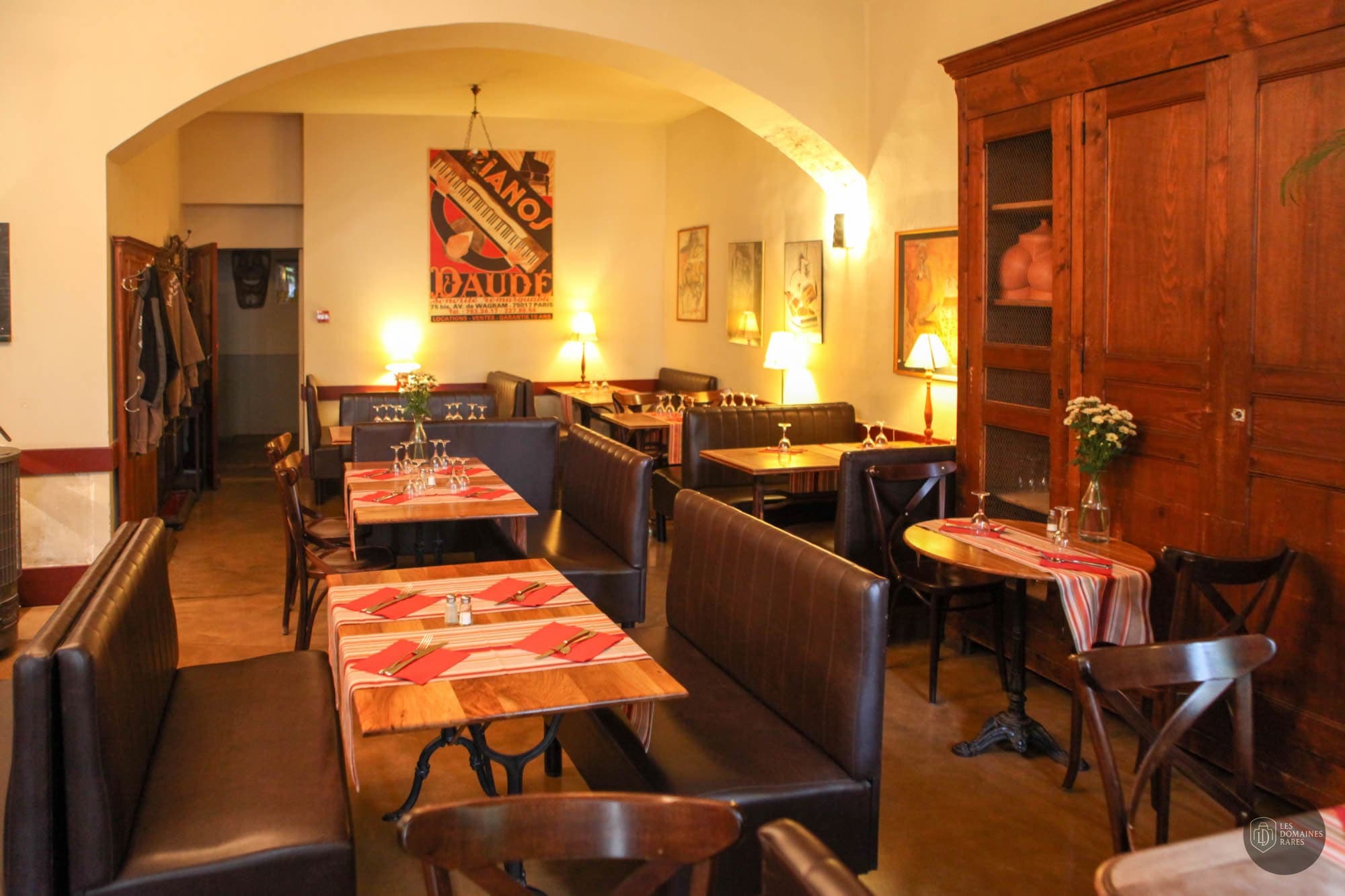 Restaurant de l'hôtel Les Aubergistes à Marsanne en Auvergne-Rhône-Alpes - séminaire marsanne, france