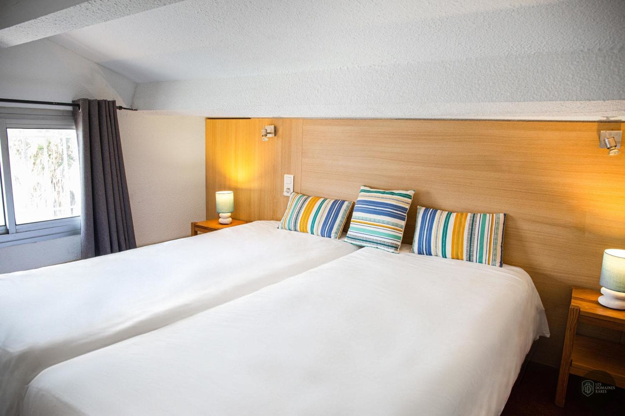 Chambre de l'hôtel Les Bulles de Mer à Canet en Occitanie - séminaire canet-en-roussillon, france