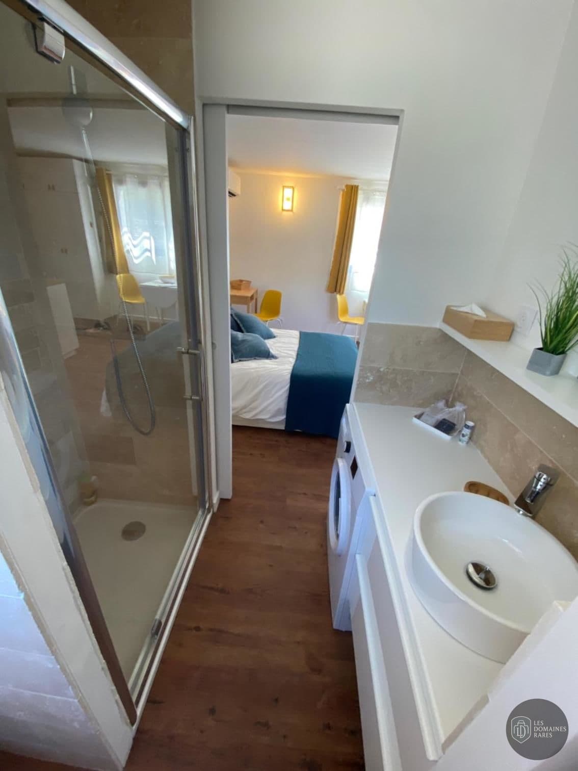 Chambre de l'hôtel Les Cèdres à Saint en Auvergne-Rhône-Alpes