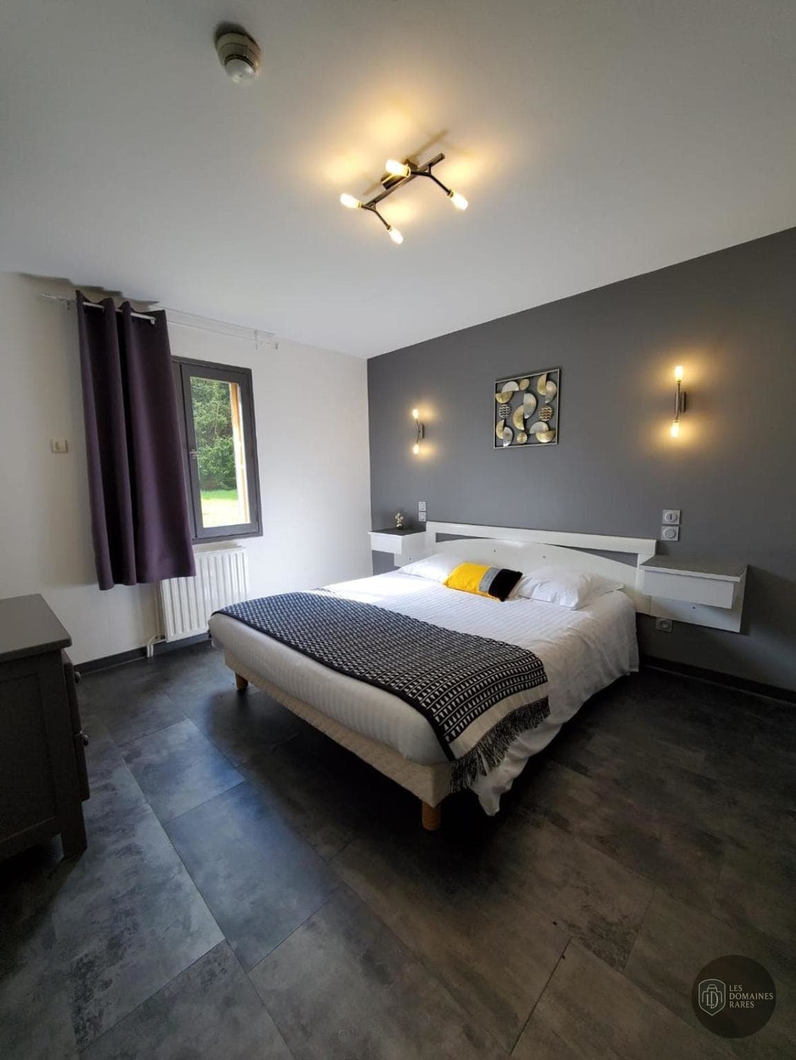 Chambre du lieu Les Cèdres Bleus en Auvergne-Rhône-Alpes - séminaire haute-loire (43)
