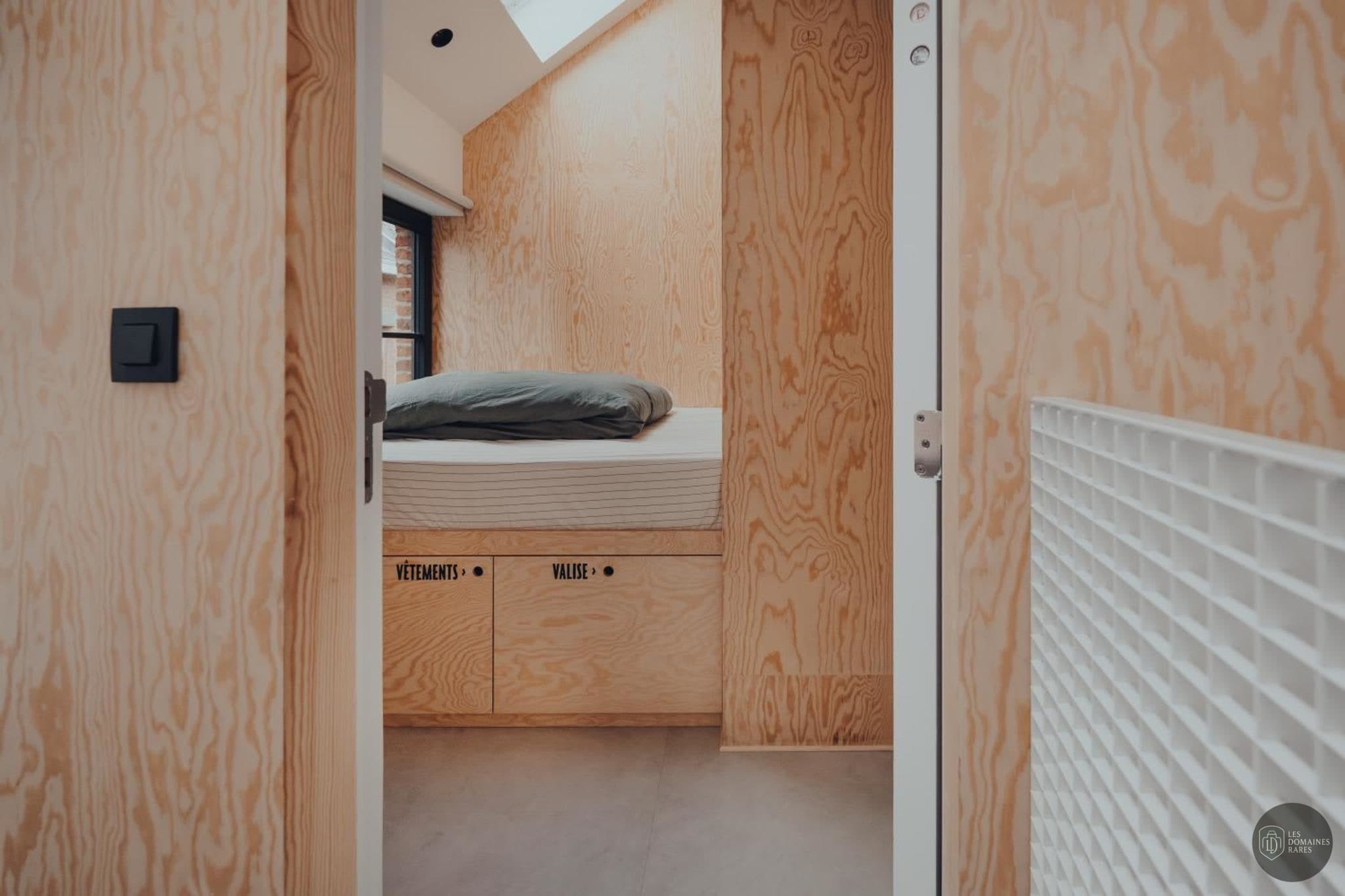 Chambre du lieu Les Cabanes Urbaines à Rochelle en Nouvelle-Aquitaine