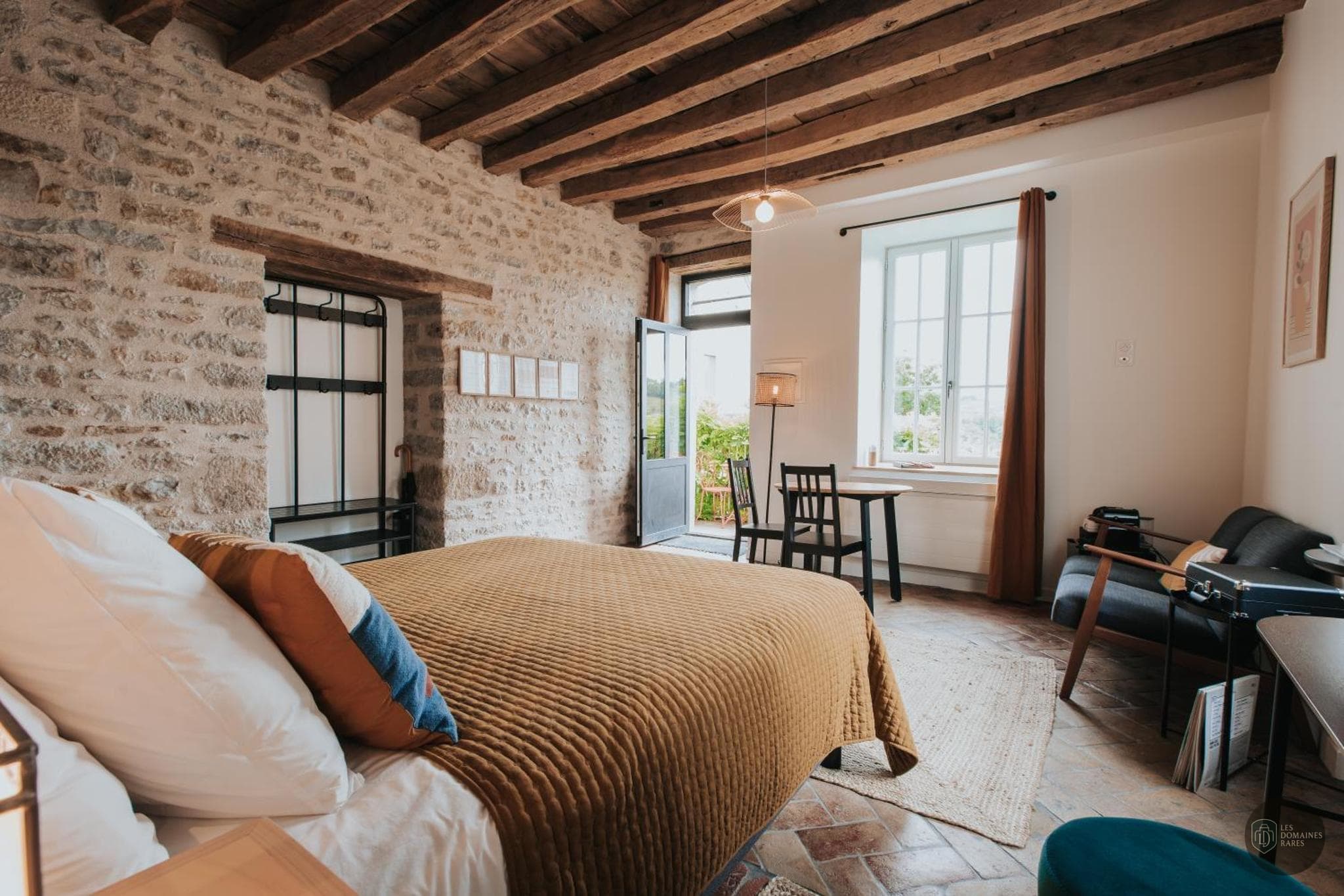 Chambre du gîte Les Cabottes en Bourgogne-Franche-Comté