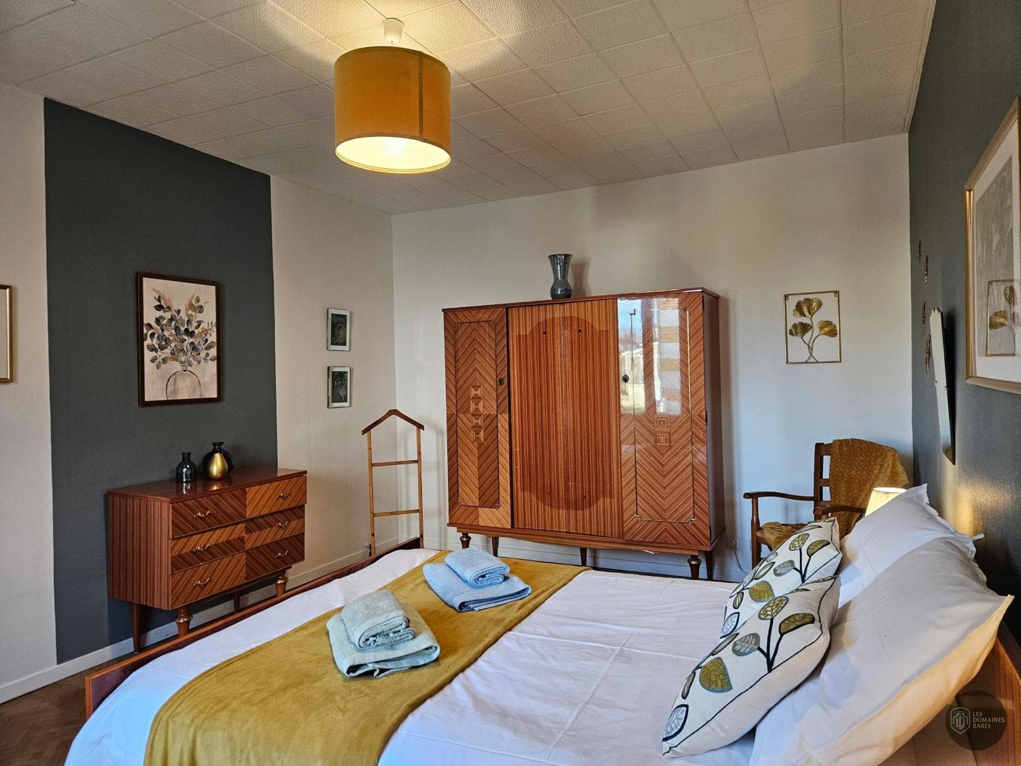 Chambre du lieu Les Camélias en Normandie