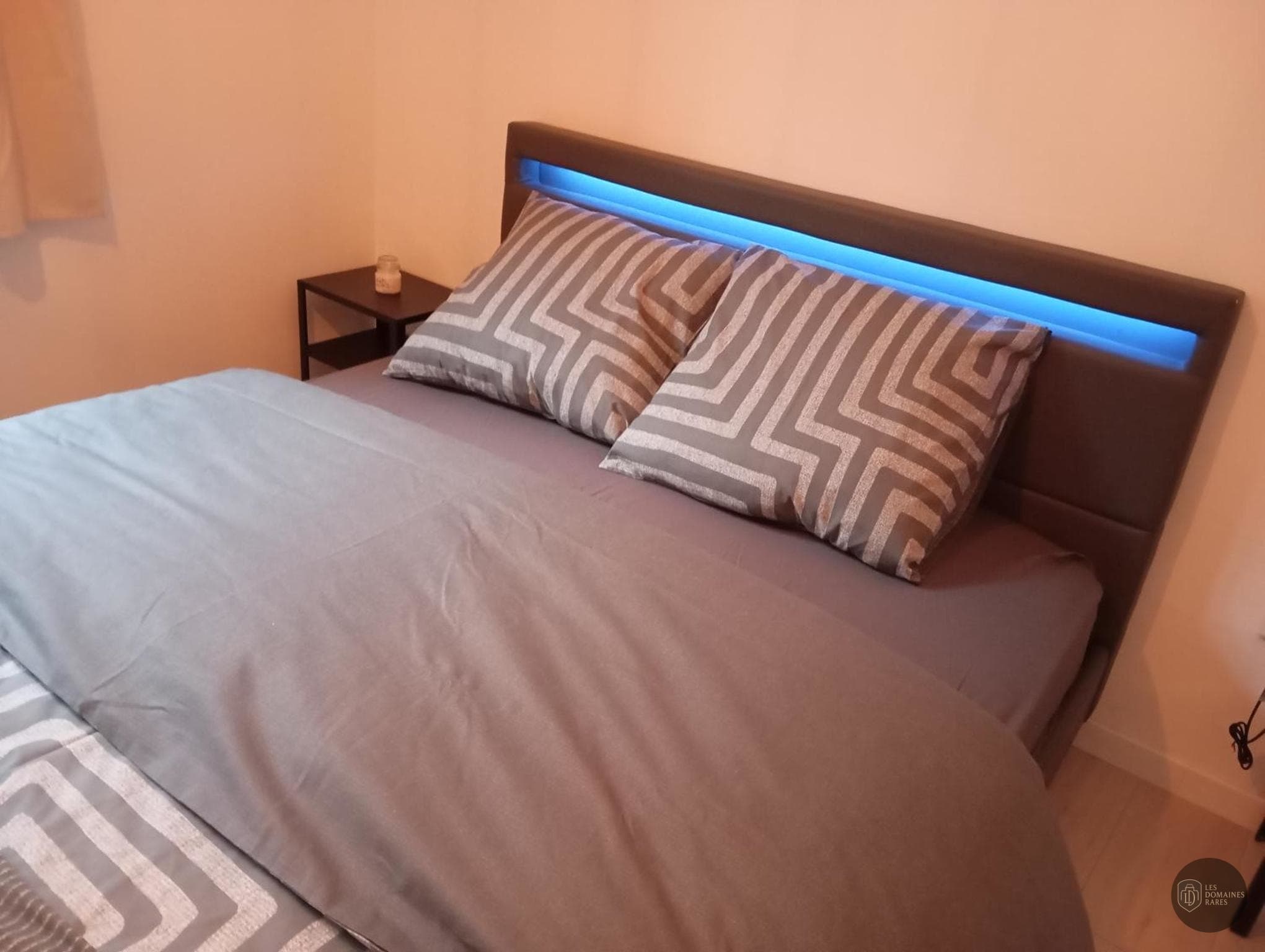 Chambre de l'hôtel Les Charmes de Bailly à Ouveillan en Occitanie - séminaire ouveillan
