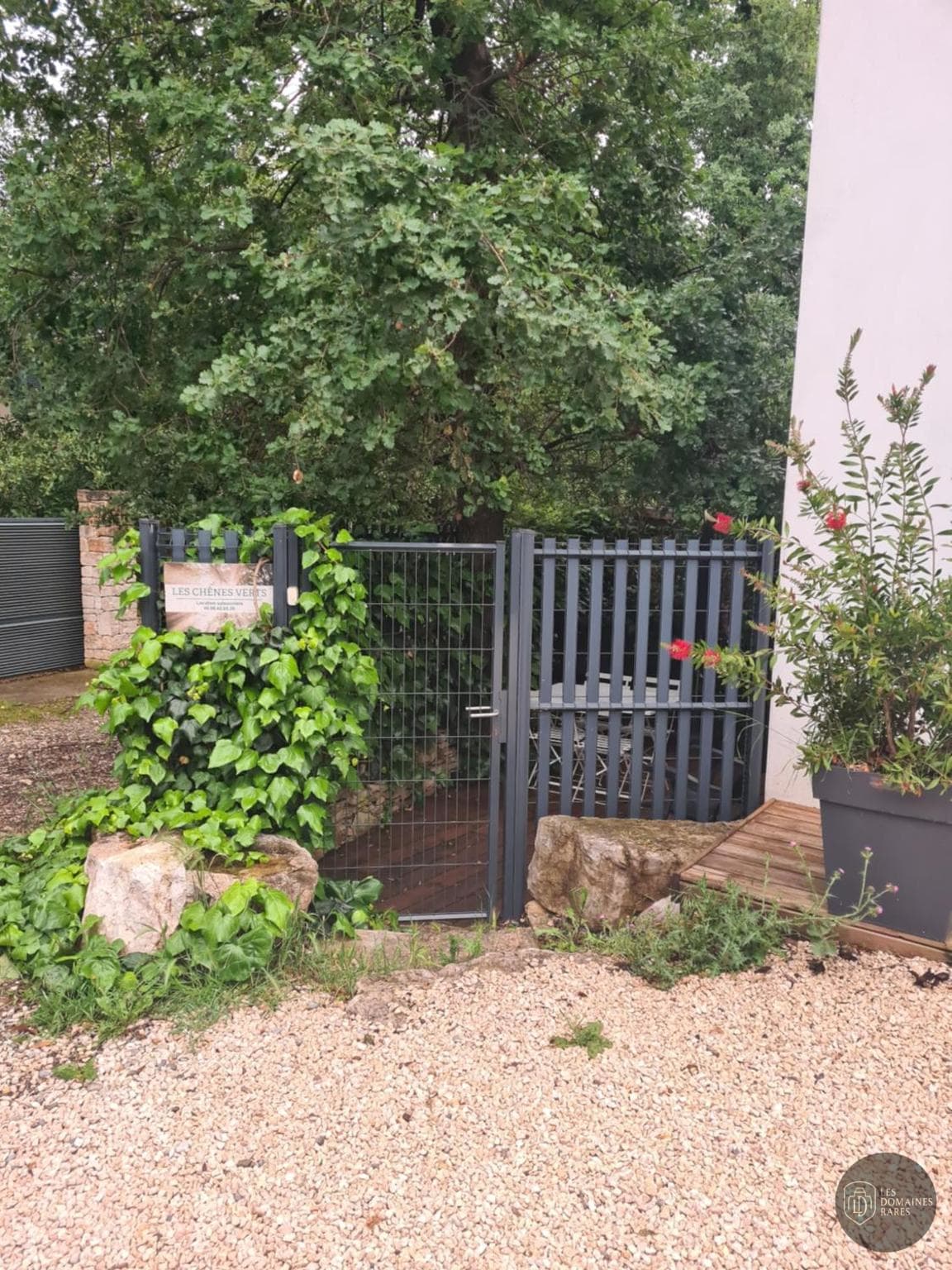 Vue extérieure du lieu Les Chenes Verts en Nouvelle-Aquitaine