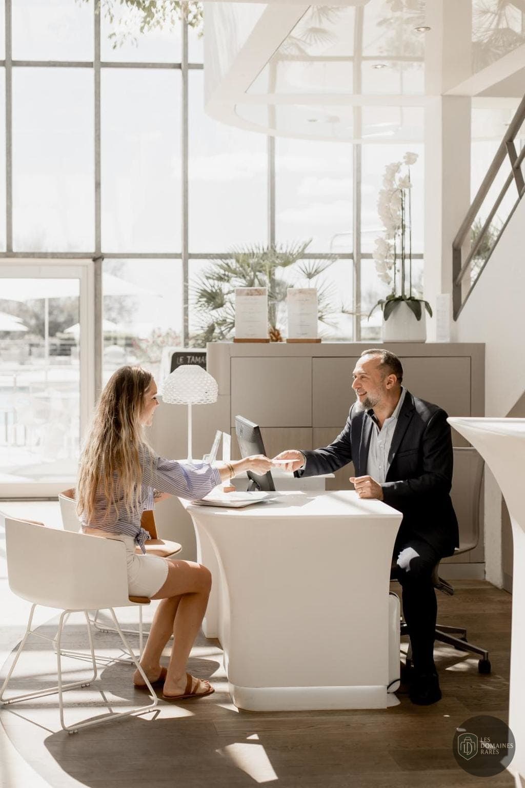 Vue extérieure de l'hôtel Les Corallines à La en Occitanie