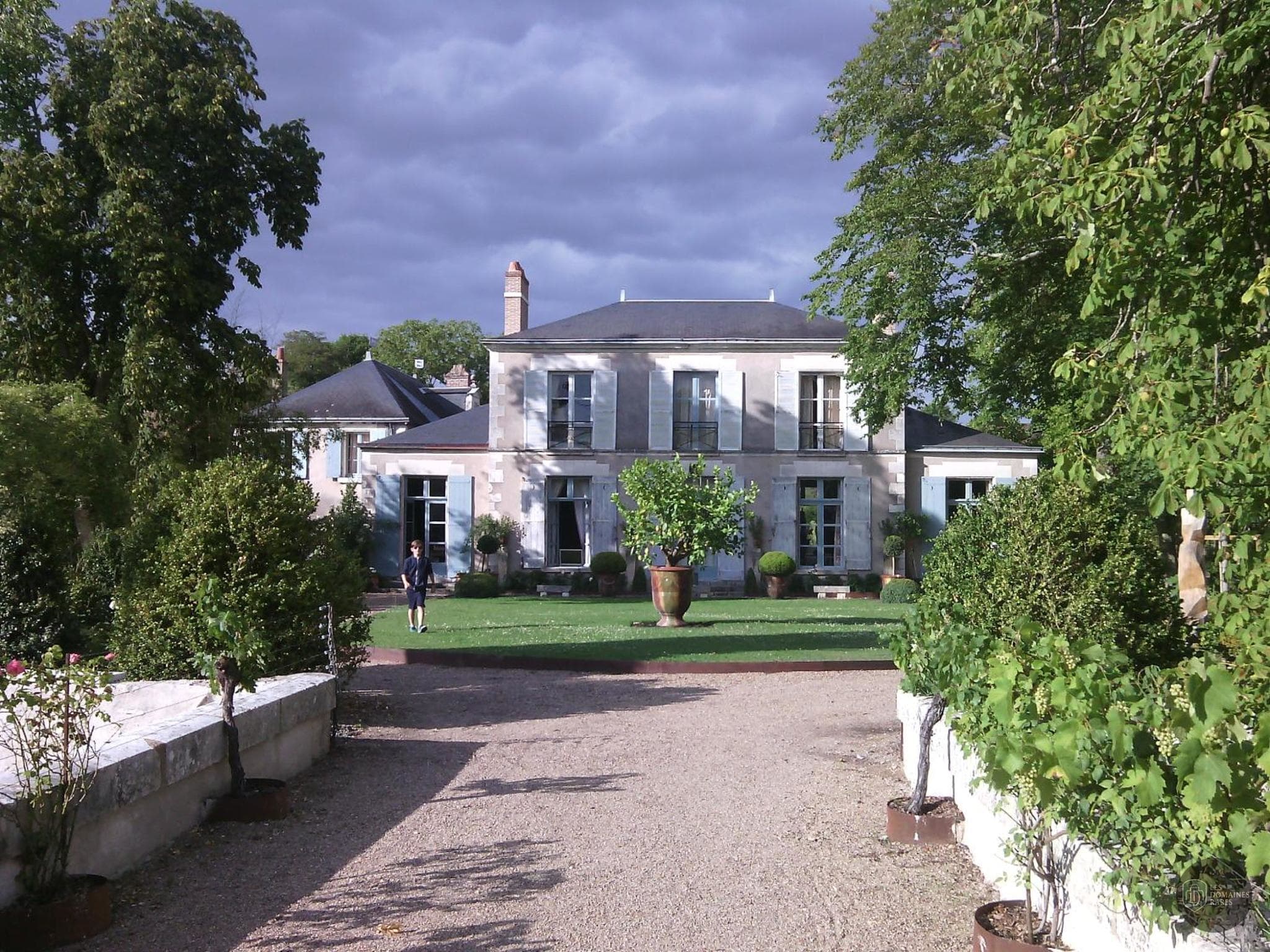 Vue extérieure du lieu Les Douves à Onzain en Centre-Val de Loire