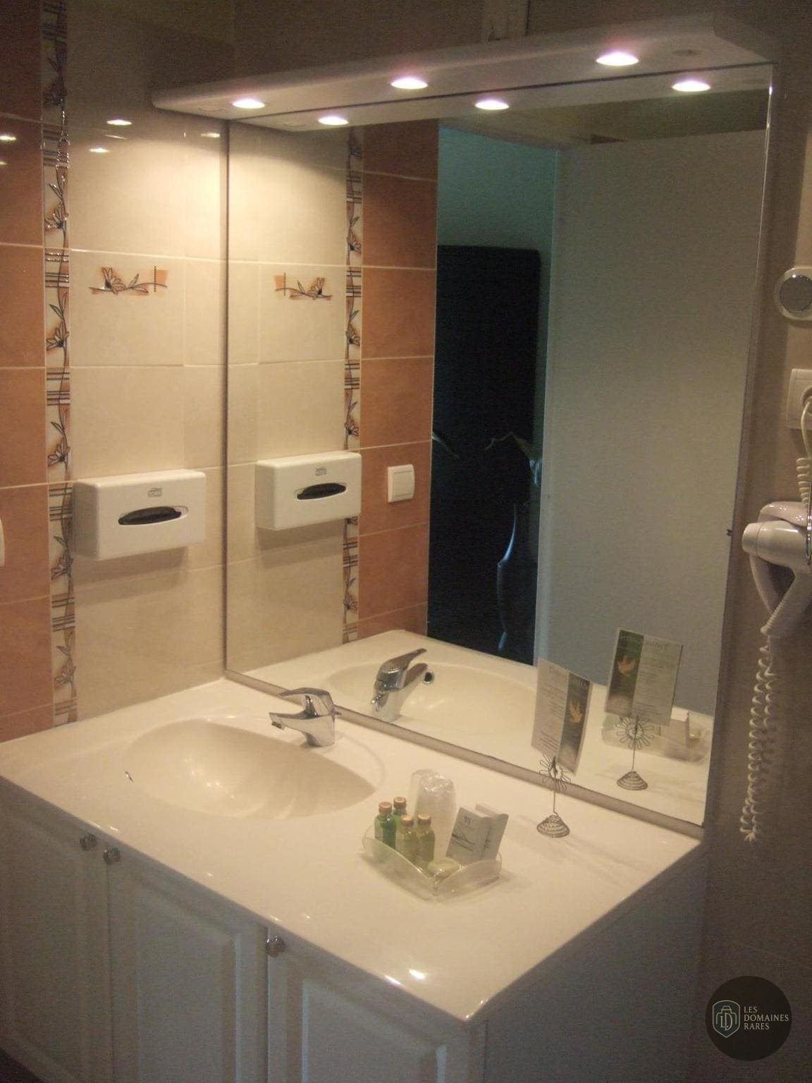Salle de bain du lieu Les Etangs de Guibert à Neufchâtel en Pays de la Loire