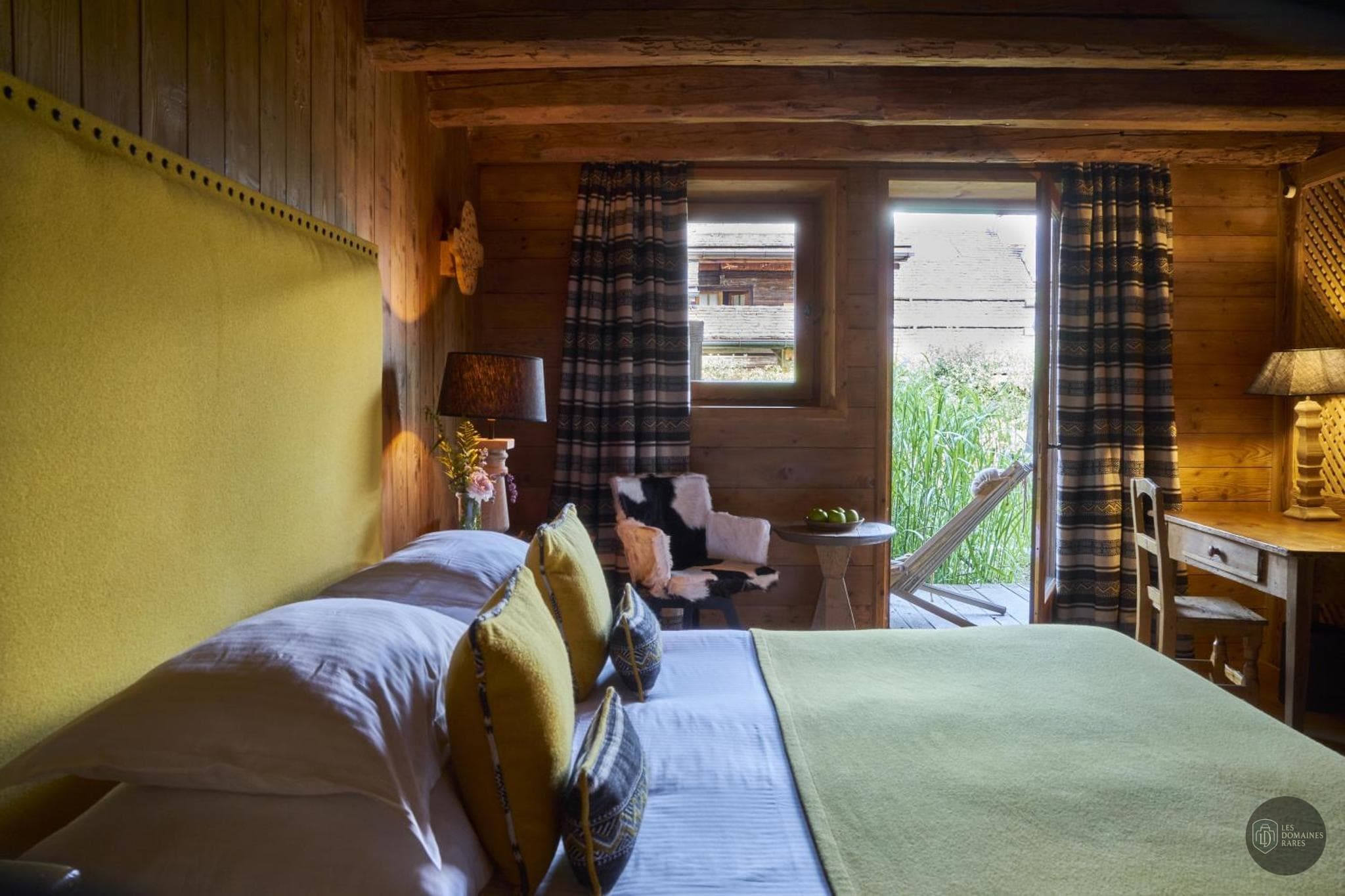 Chambre de l'hôtel Les Fermes de Marie à Megève en Auvergne-Rhône-Alpes