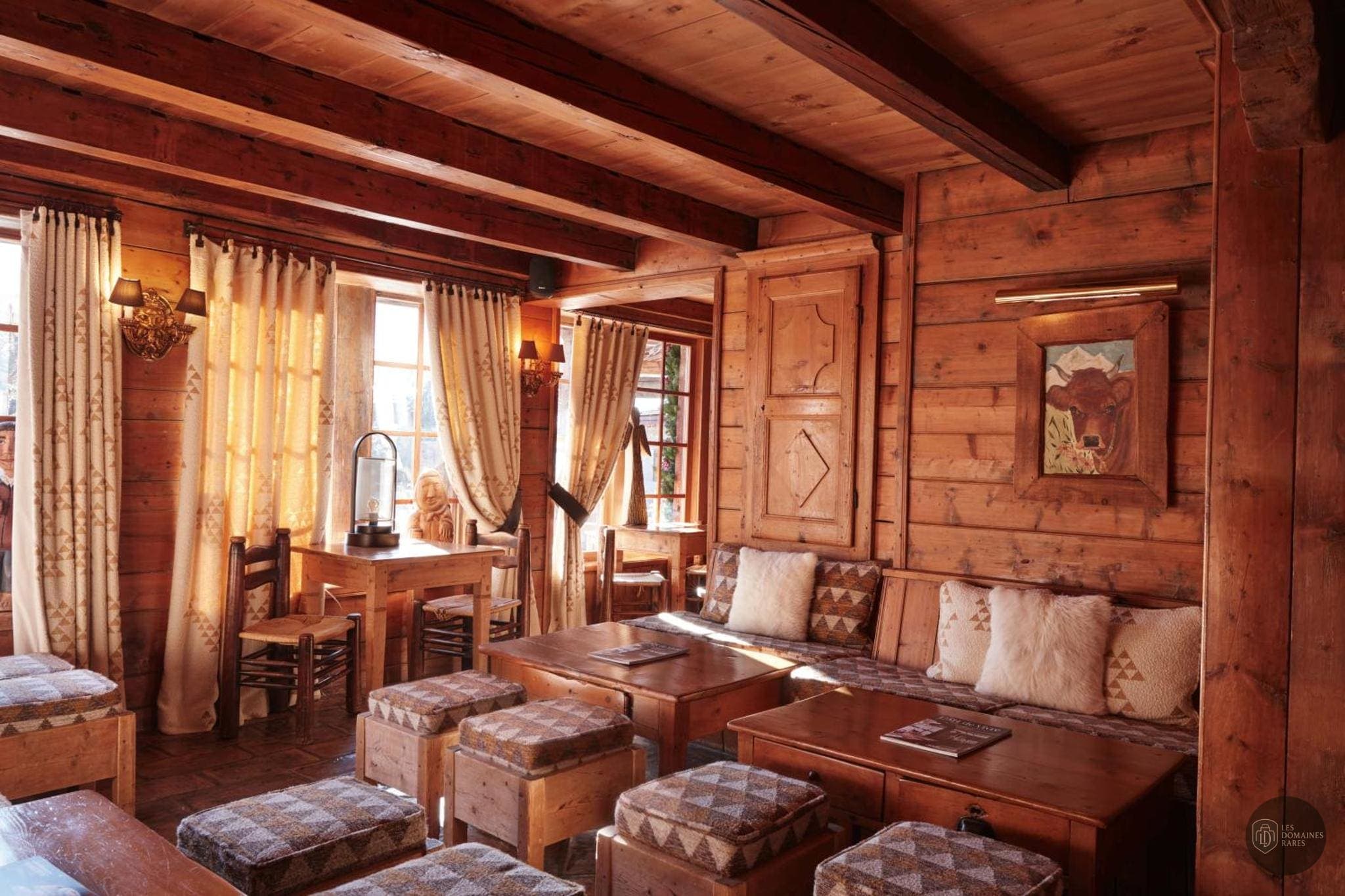 Espace intérieur de l'hôtel Les Fermes de Marie à Megève en Auvergne-Rhône-Alpes