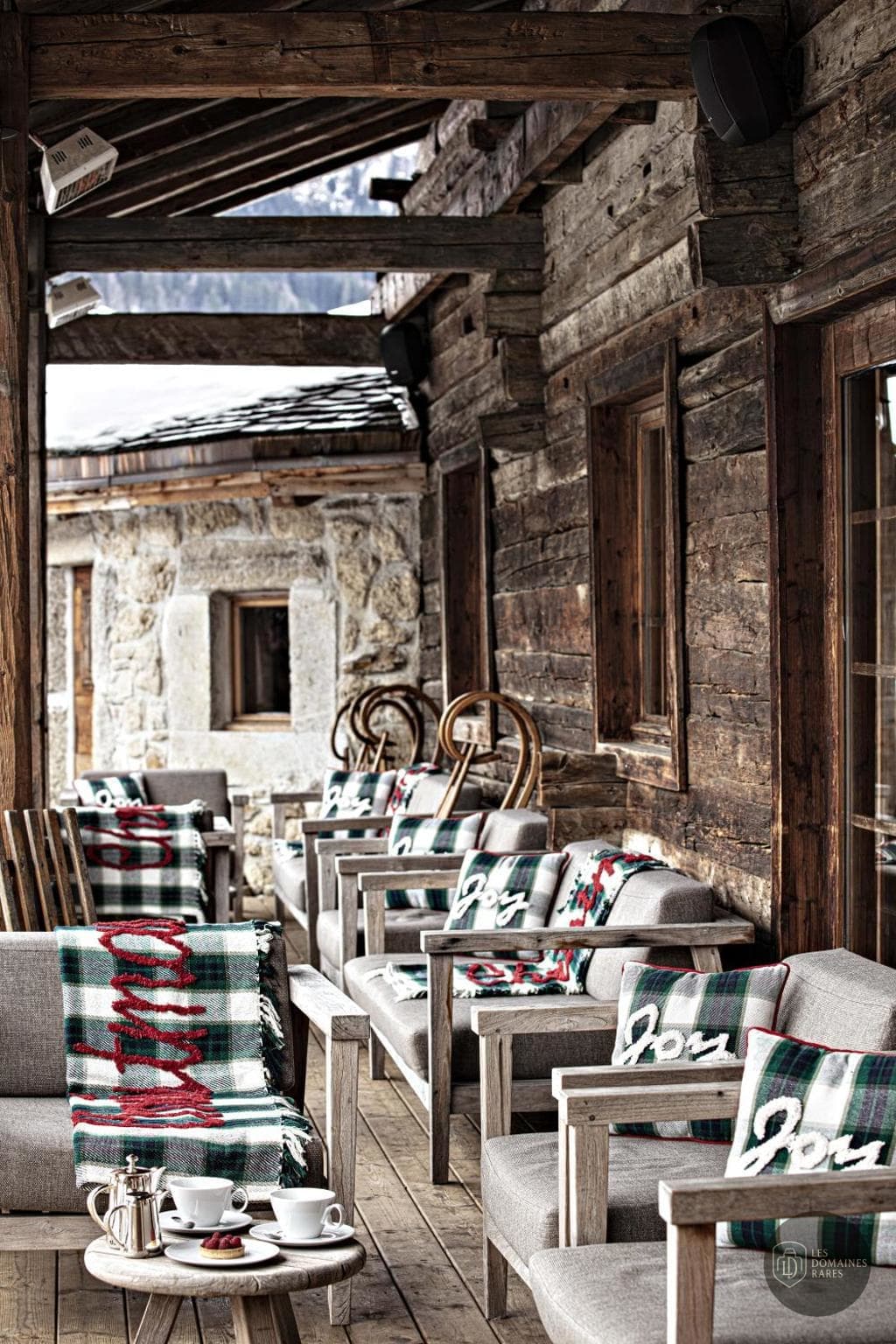 Espace intérieur de l'hôtel Les Fermes de Marie à Megève en Auvergne-Rhône-Alpes