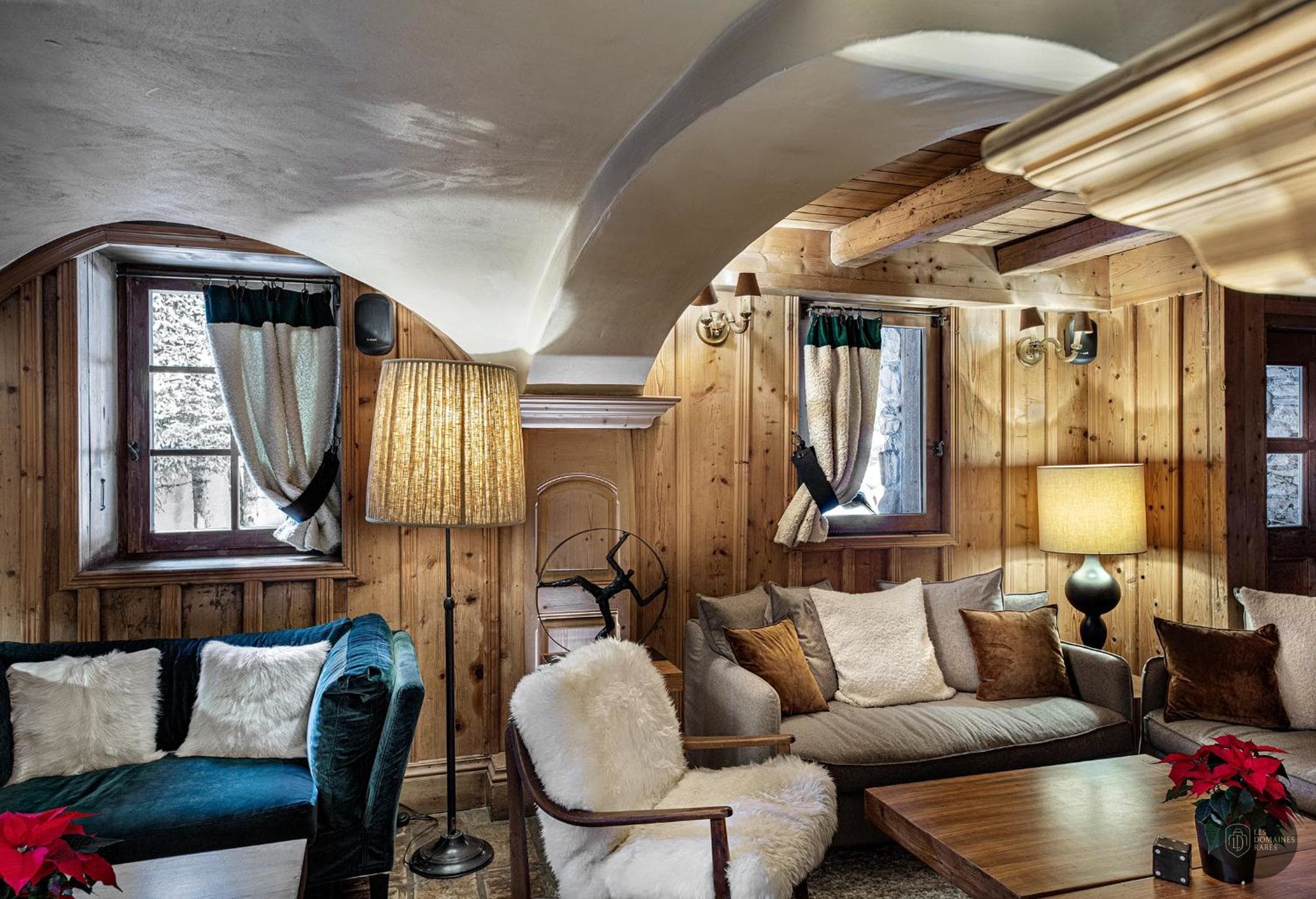 Espace intérieur de l'hôtel Les Fermes de Marie à Megève en Auvergne-Rhône-Alpes